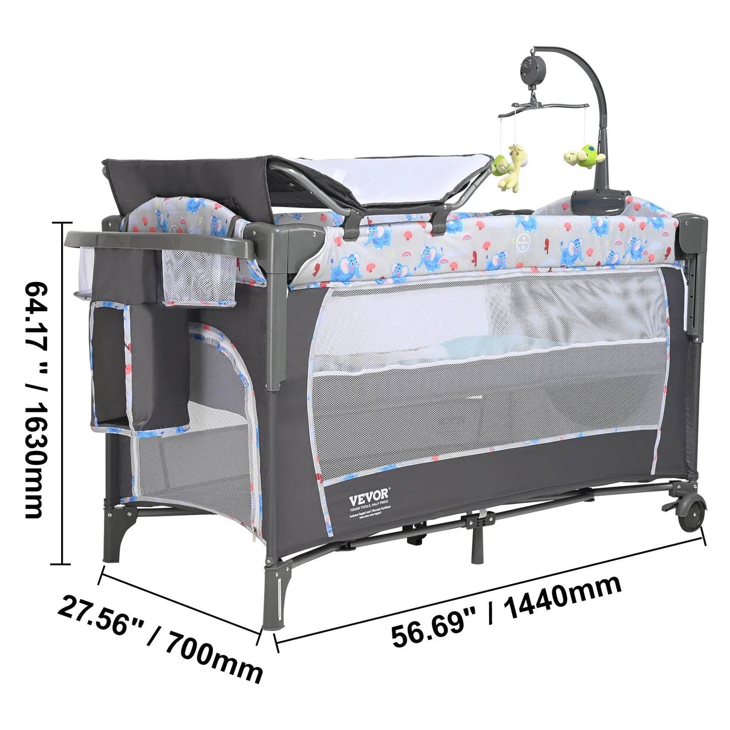 SucceBuy Baby Bassinet 77 pounds Load Capacity - Loft&Timber