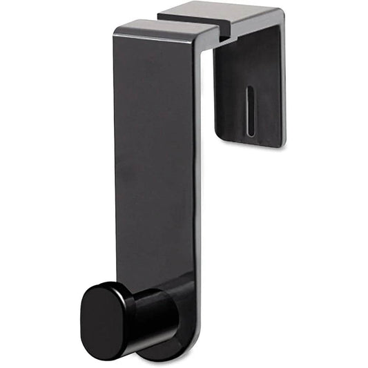 Black Plastic Steel Plate Door Mount - Loft&Timber