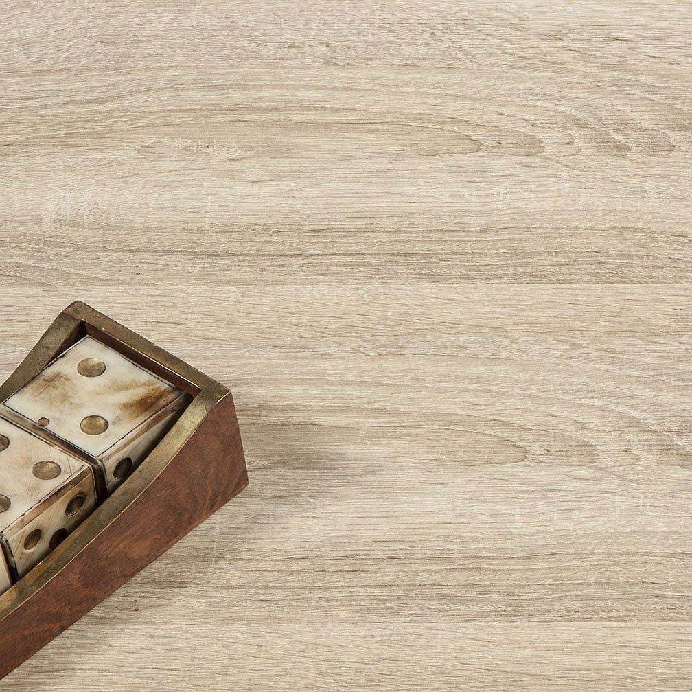 Modern Mid Century Style End Table Nightstand in White & Oak Finish - Loft&Timber