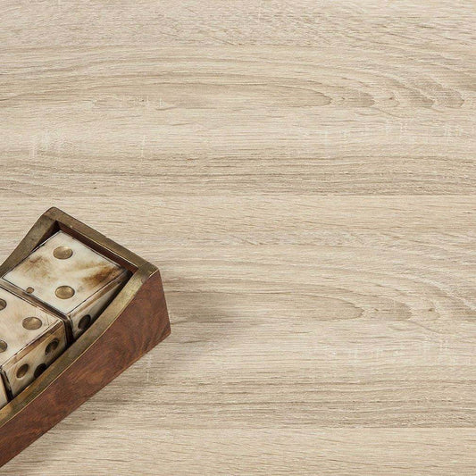 Modern Mid Century Style End Table Nightstand in White & Oak Finish - Loft&Timber