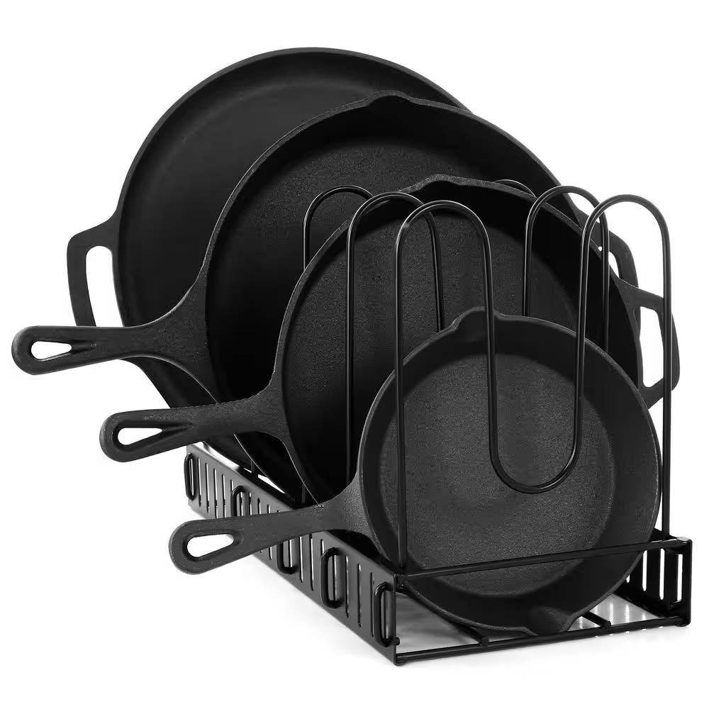 12-Piece Cast Iron Cookware set with Dutch Oven Frying Pan Skillet and Pizza Pan - Loft&Timber