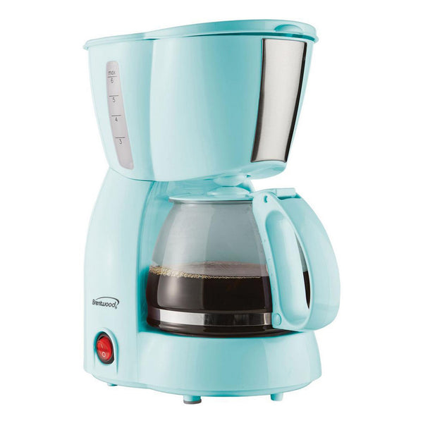 Brentwood 4 Cup 650 Watt Coffee Maker in Blue-0