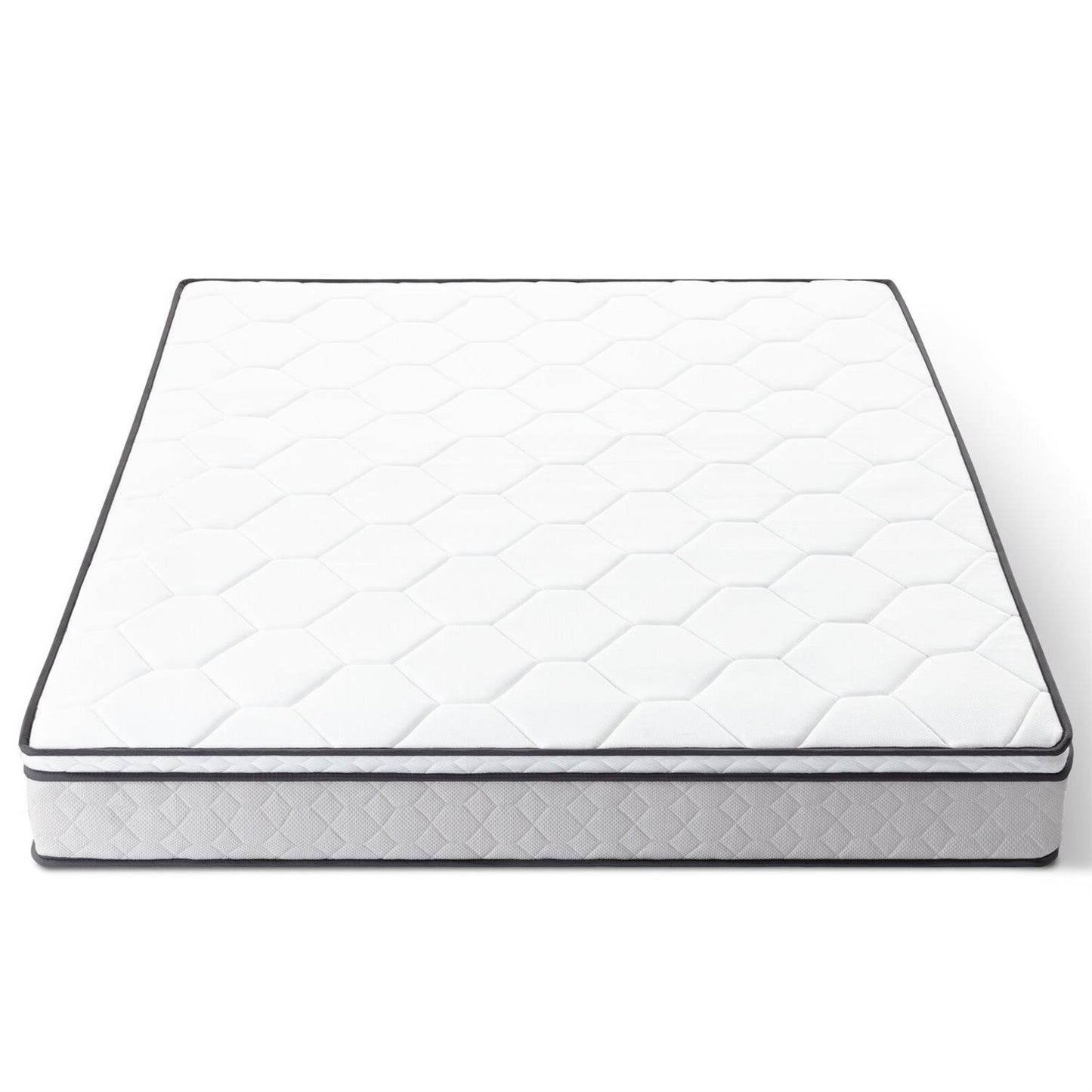 Twin size 8-inch Plush Memory Foam Innerspring Hybrid Mattress - Loft&Timber