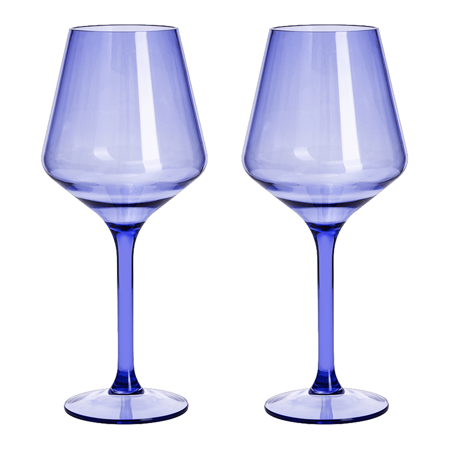 Floating Wine Glasses for Pool - Set of 2-15 OZ Shatterproof Poolside Wine Glasses, Tritan Plastic Reusable Stemware, Beach Outdoor Cocktail, Wine, Champagne, Water Glassware - Spring Summer (Green) - Loft&Timber