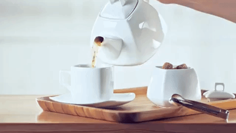 White 3 Oz | 90 Ml Coffee Cup & Saucer - Loft&Timber