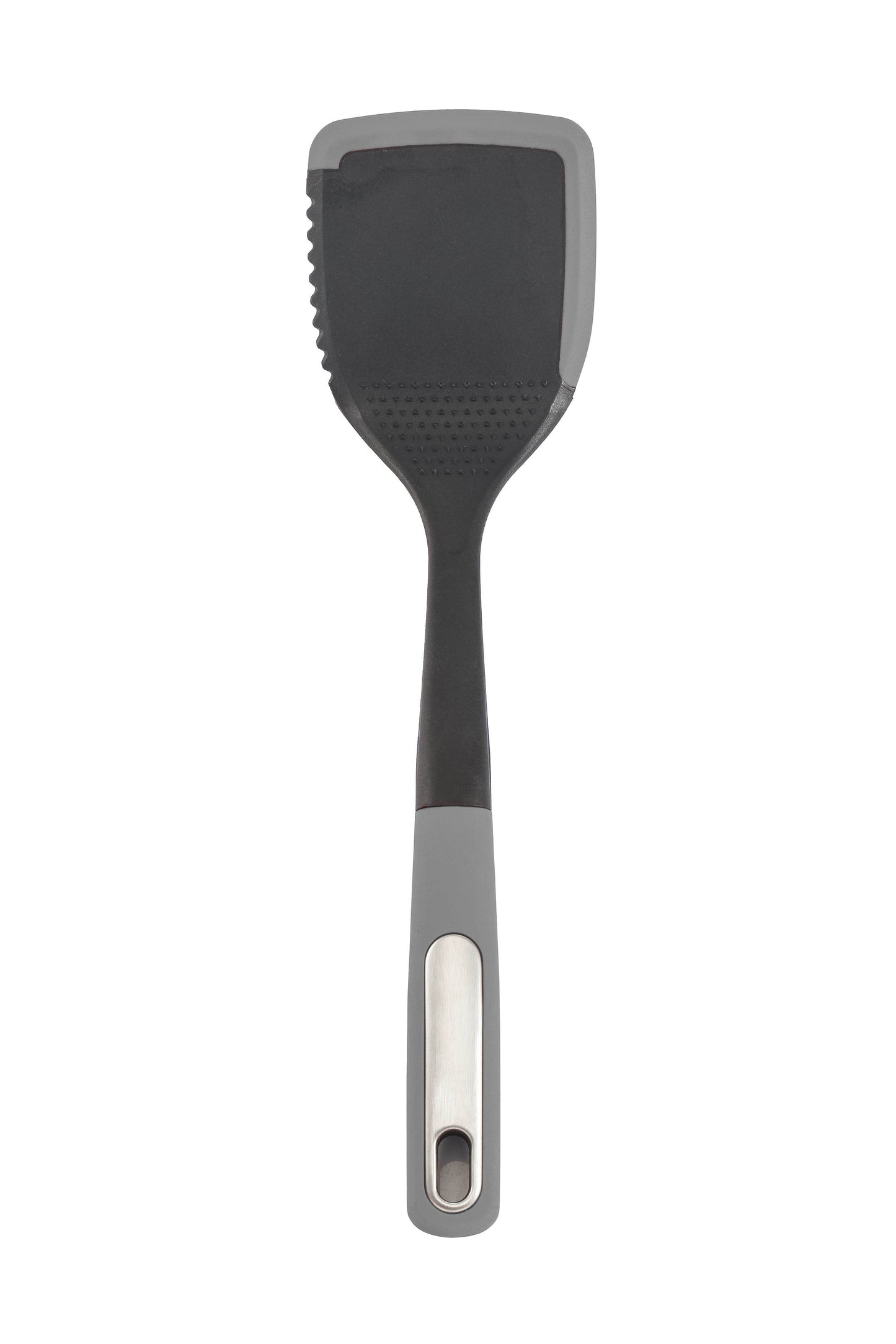 Silicone Scratch and Heat Resistance Edge Solid Turner, Grey - Loft&Timber