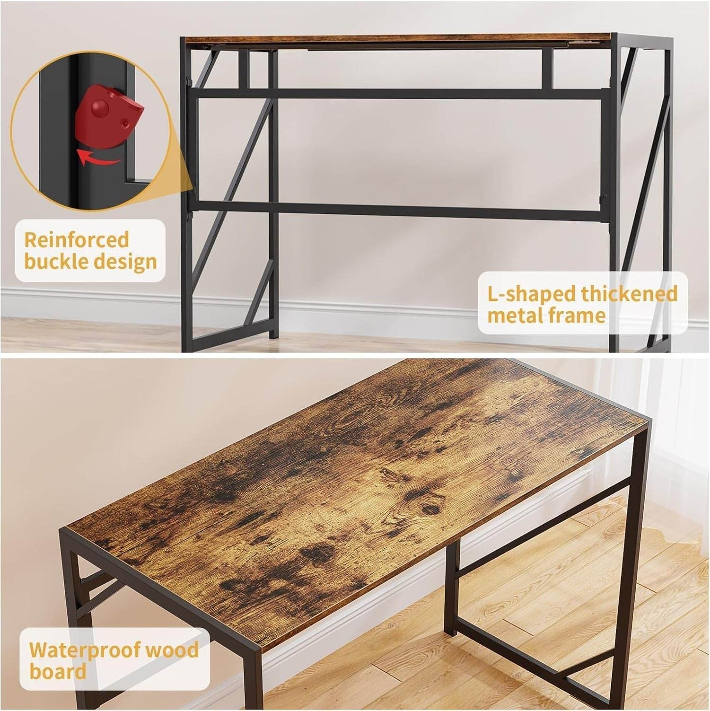 Folding Desk - Loft&Timber