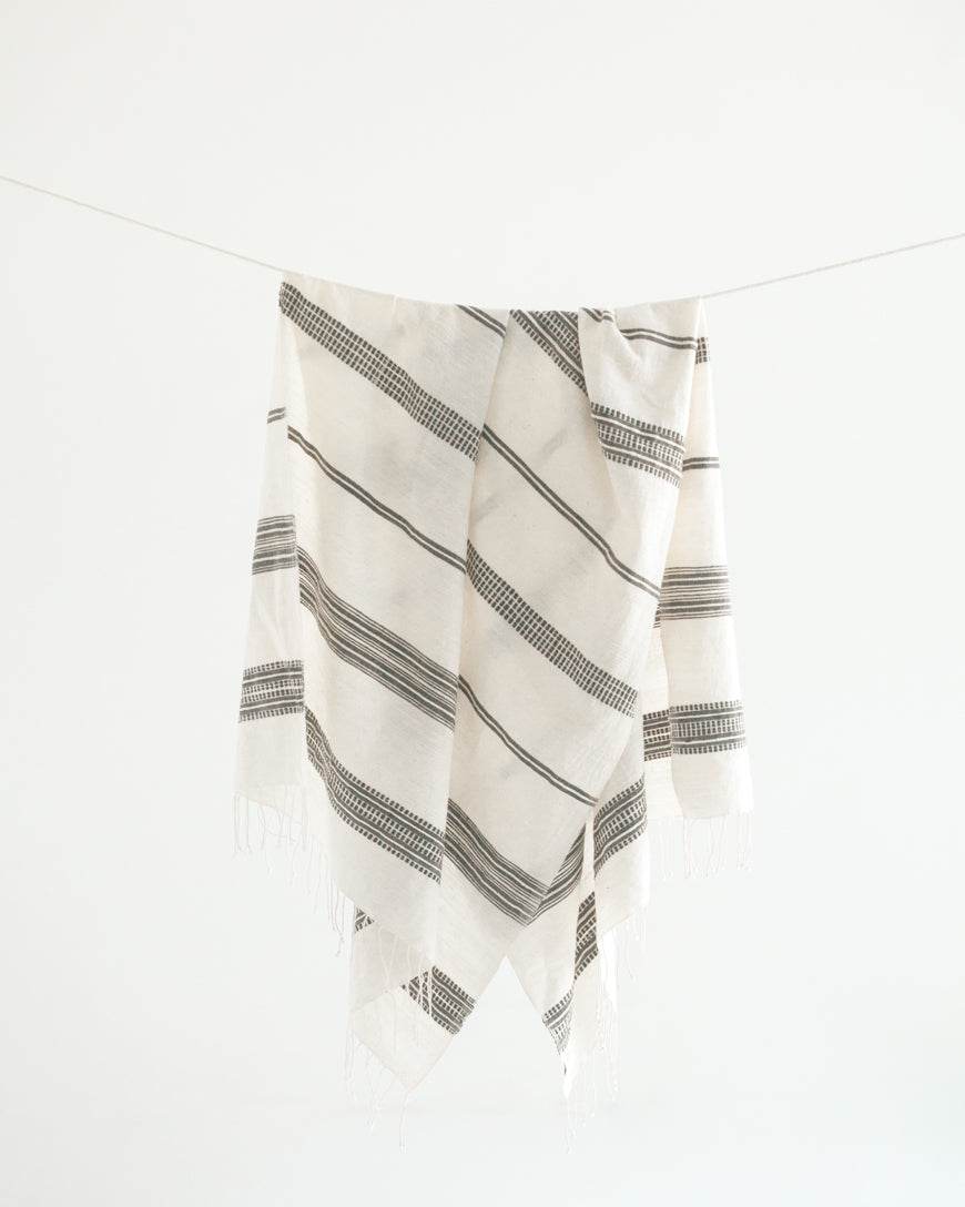 Aden Cotton Throw Blanket - Loft&Timber