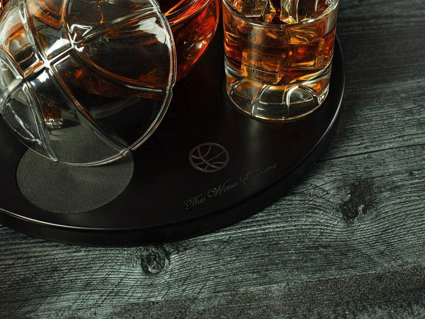 Basketball Decanter Set, Whiskey Scotch or Bourbon Decanter Perfect for Basketball Enthusiasts by The Wine Savant - Loft&Timber
