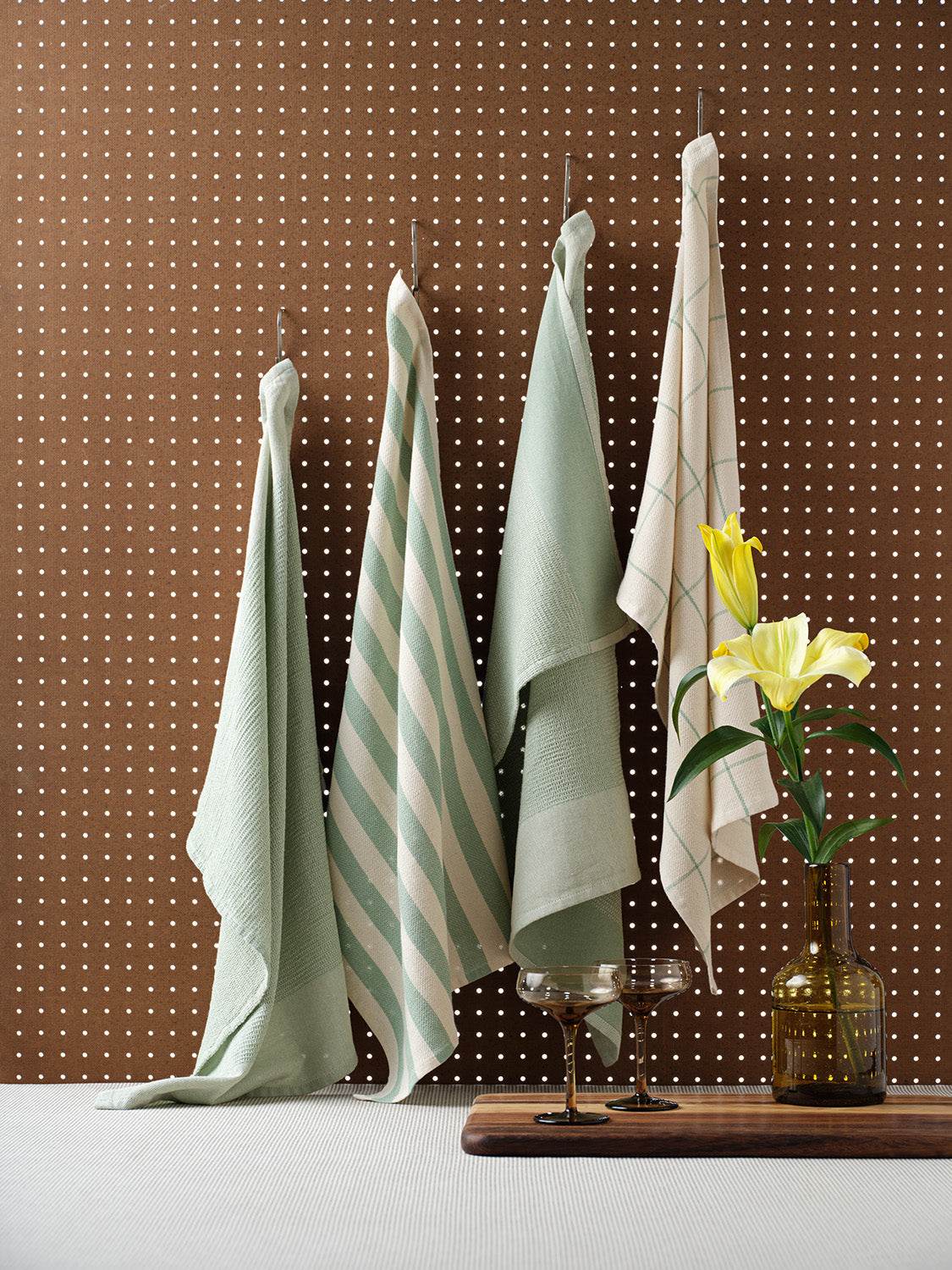 Cotton Kitchen Towels, Set of 4 - Loft&Timber