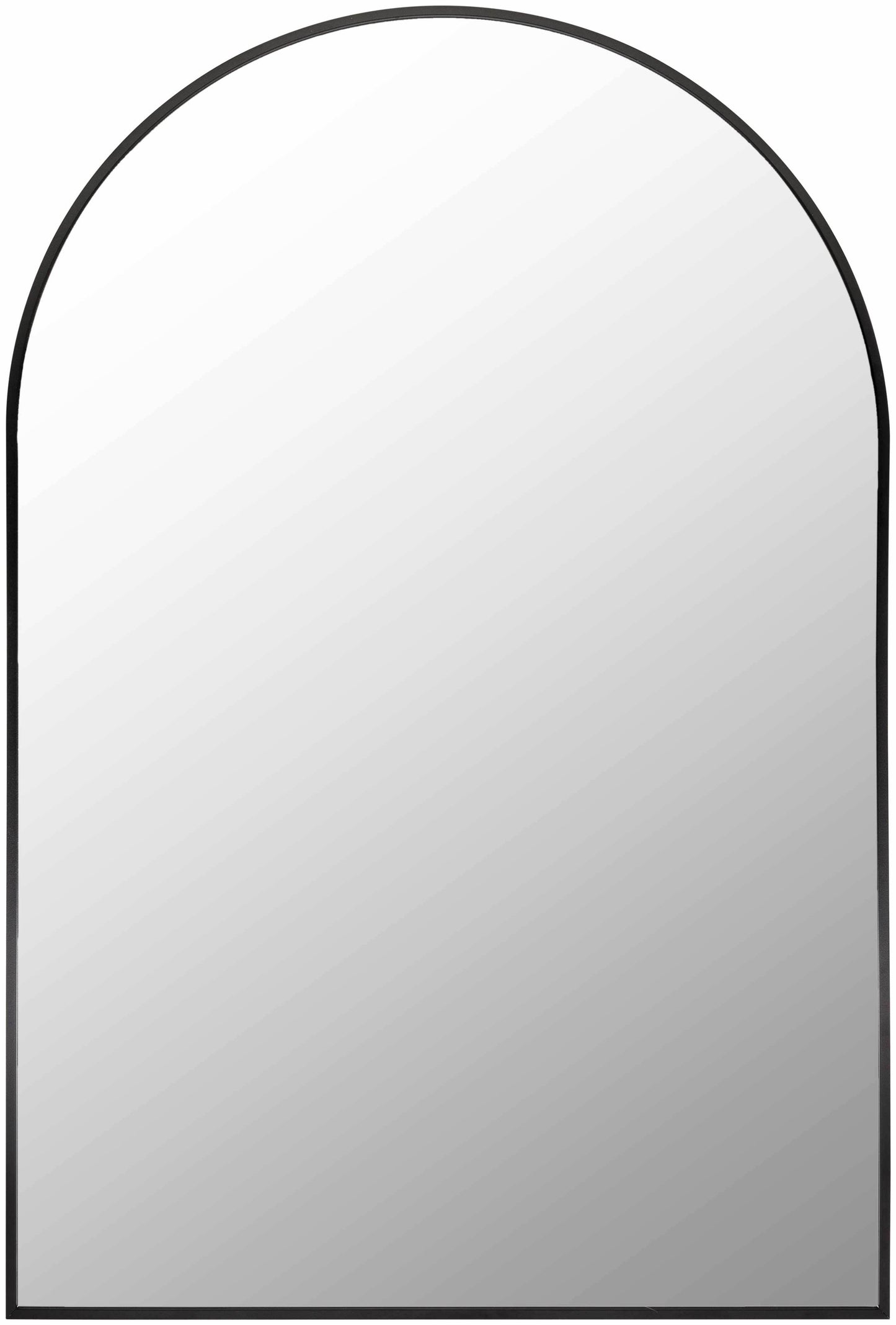 Brembilla Black Frame Mirror - Loft&Timber