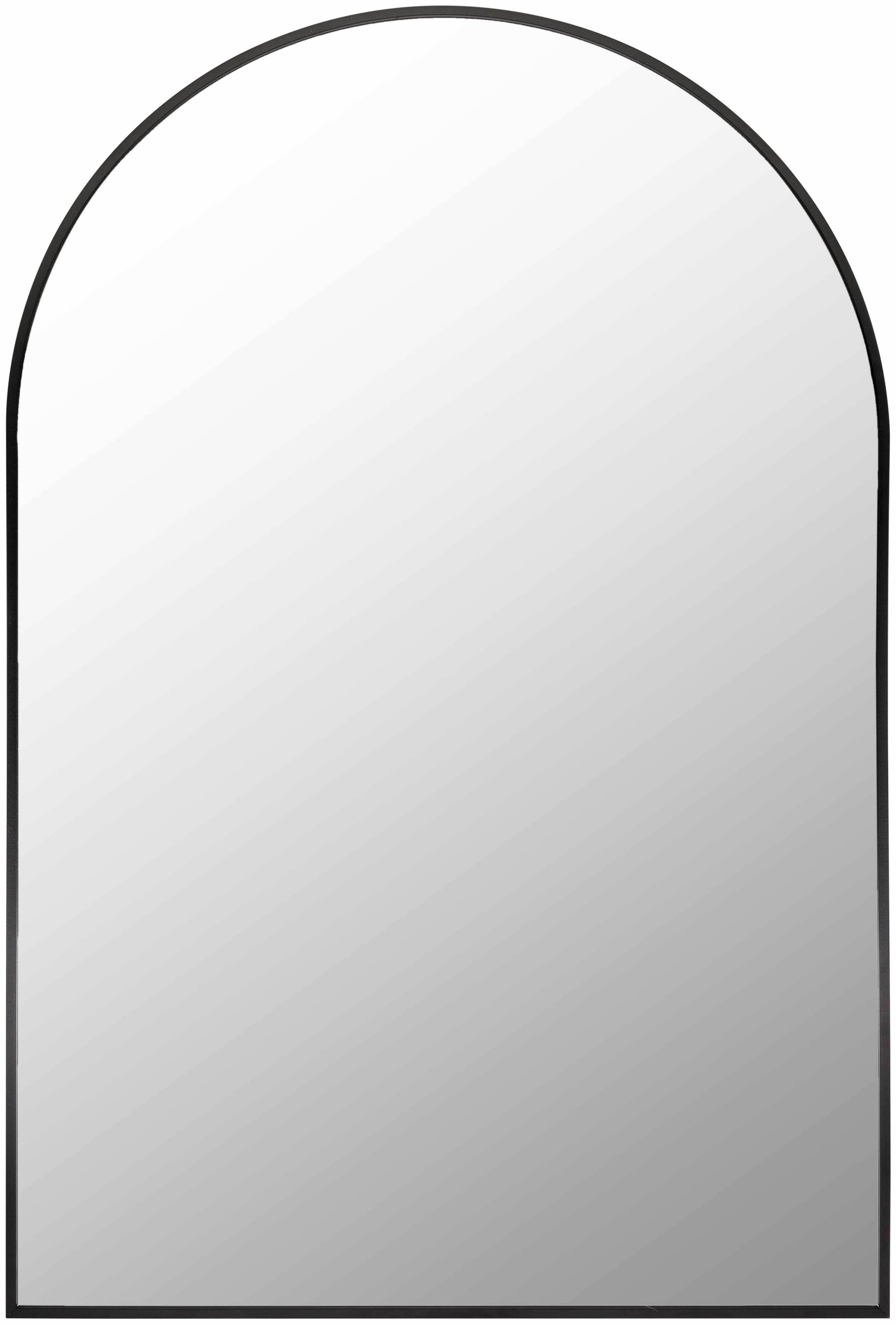 Brembilla Black Frame Mirror - Loft&Timber