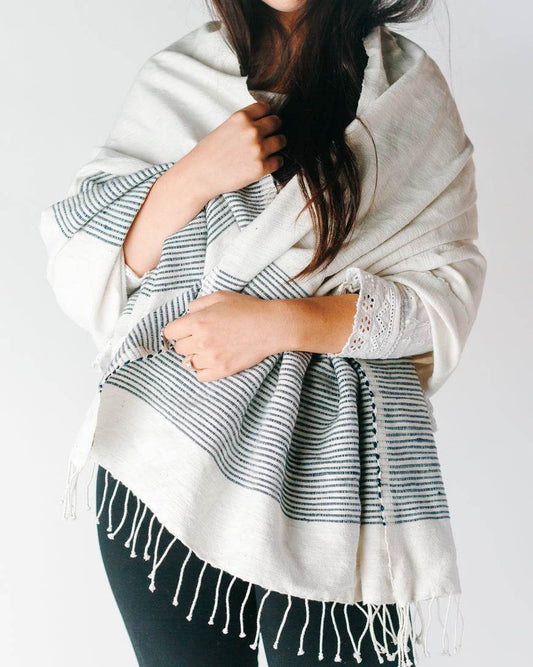 Riviera Cotton Throw Blanket - Loft&Timber