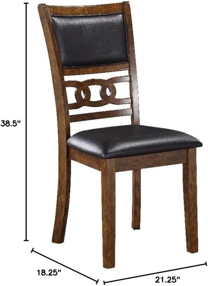 Gia Dining Chairs, Set of 2, Brown - Loft&Timber