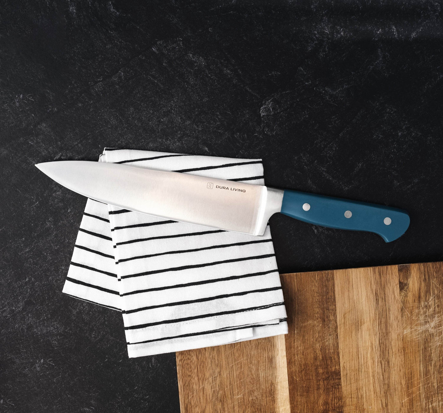 Superior 8 inch Chef Knife - Royal Blue - Loft&Timber