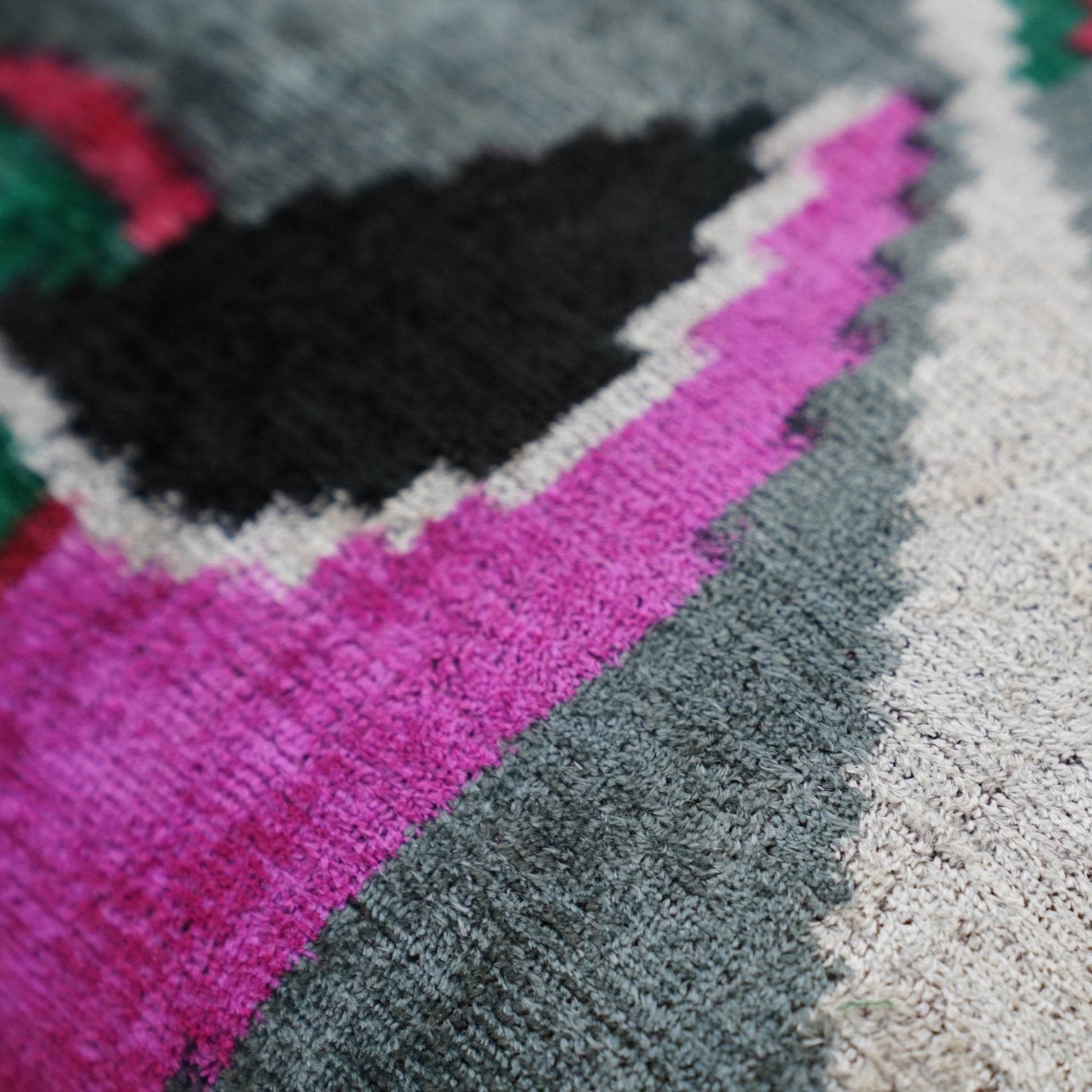 Canvello Decorative Abstract Multi Color Cushion Pillows For Sofa - 20x20 in - Loft&Timber