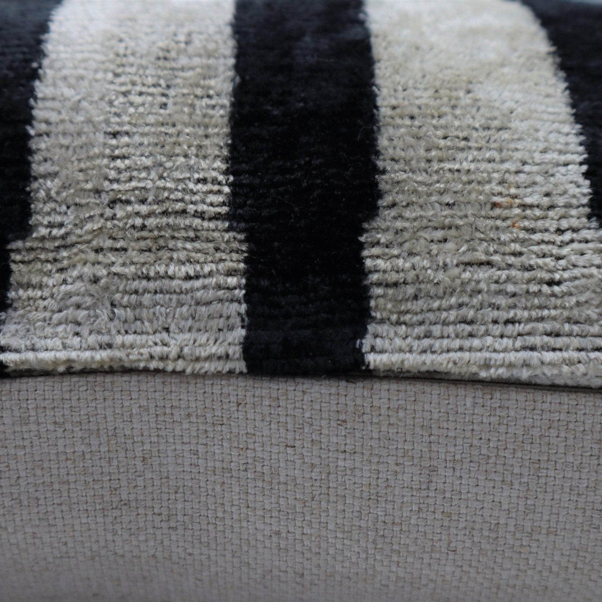 Canvello Decorative Black & White Pillow | 16x16 inch - Loft&Timber