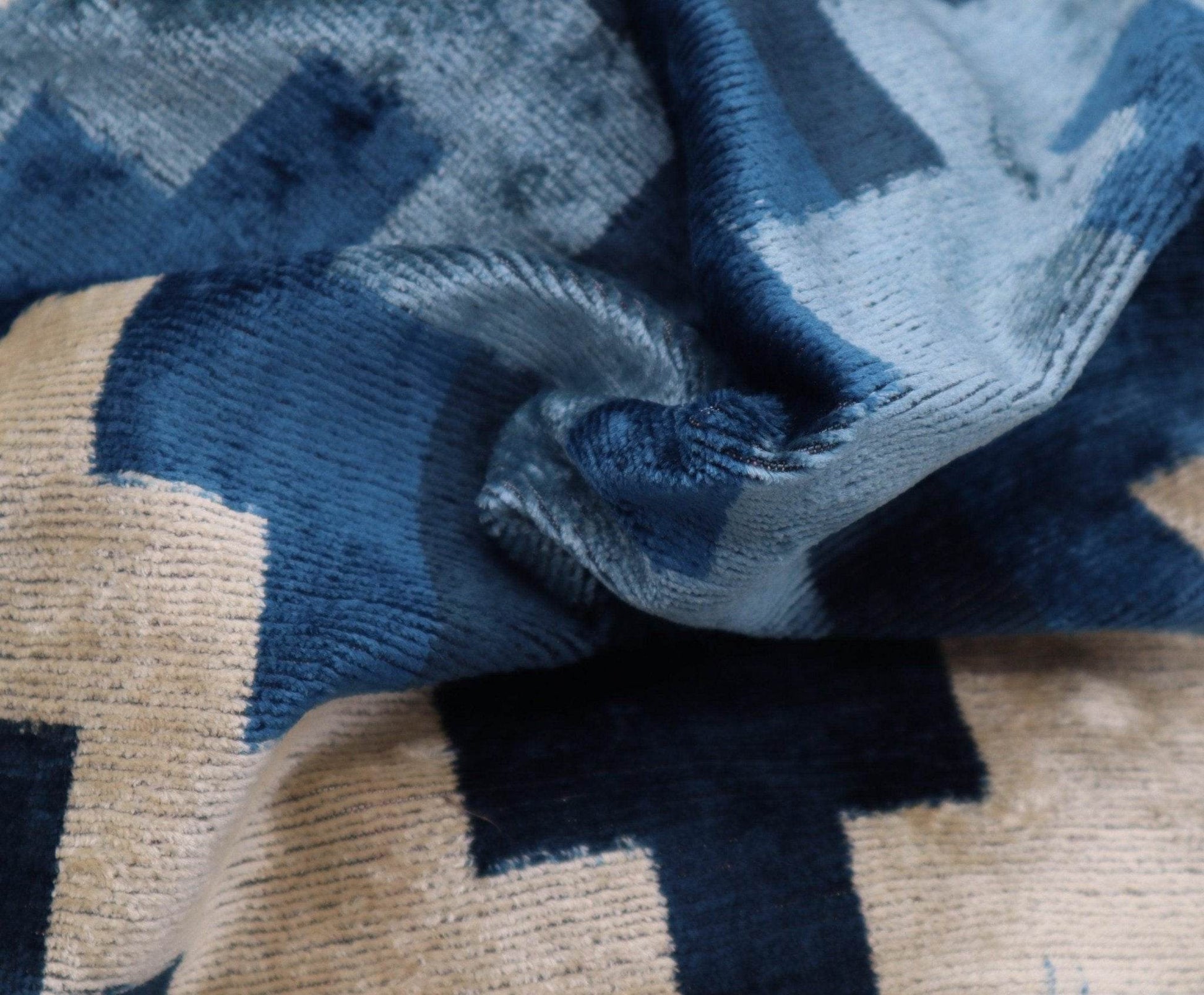 Canvello Decorative Navy Blue Throw Pillow Down Filled - 16x24 in - Loft&Timber