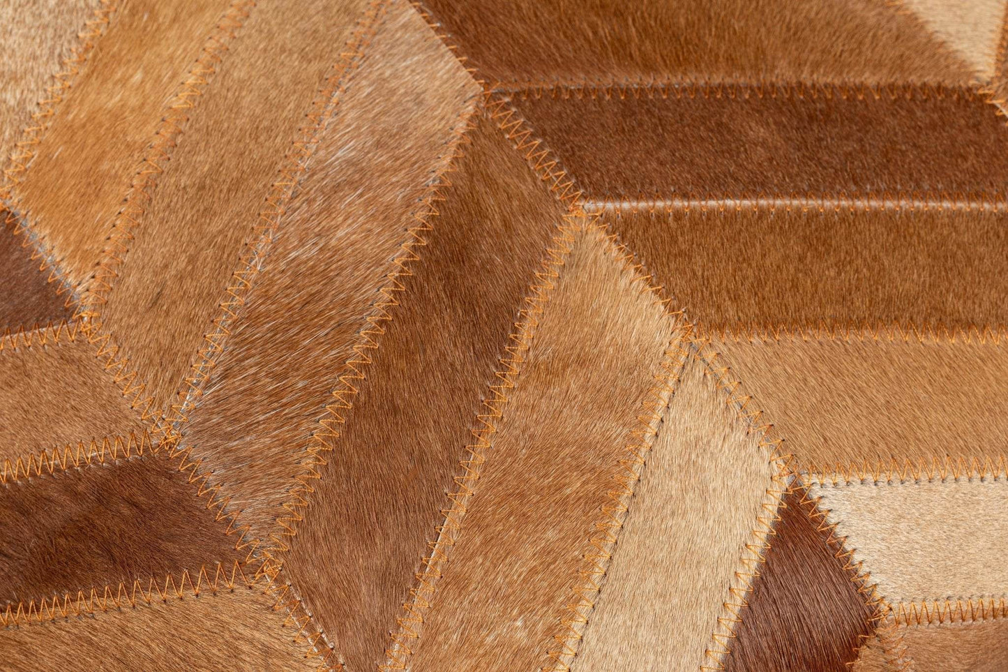 Canvello Genuine Cowhide Leather Decorative Throw Pillows - Handmade Patchwork Boho Accent Pillows For Sofa, Couch, Bed, Chair - Western Southwestern Farmhouse Pillow Covers With Feather Down Insert Included - Loft&Timber