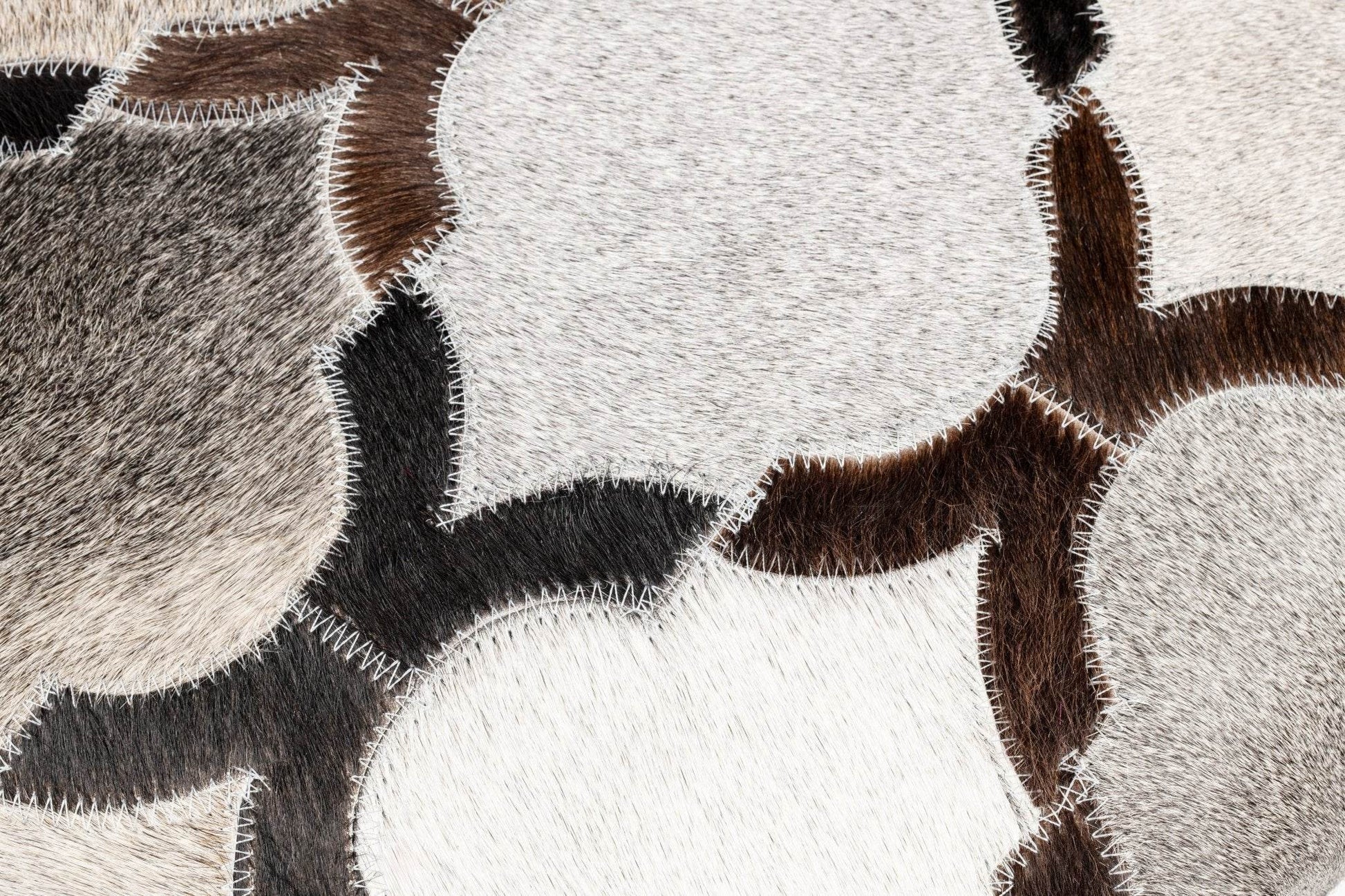 Canvello Genuine Cowhide Leather Decorative Throw Pillows - Handmade Patchwork Boho Accent Pillows For Sofa, Couch, Bed, Chair - Western Southwestern Farmhouse Pillow Covers With Feather Down Insert Included - Loft&Timber