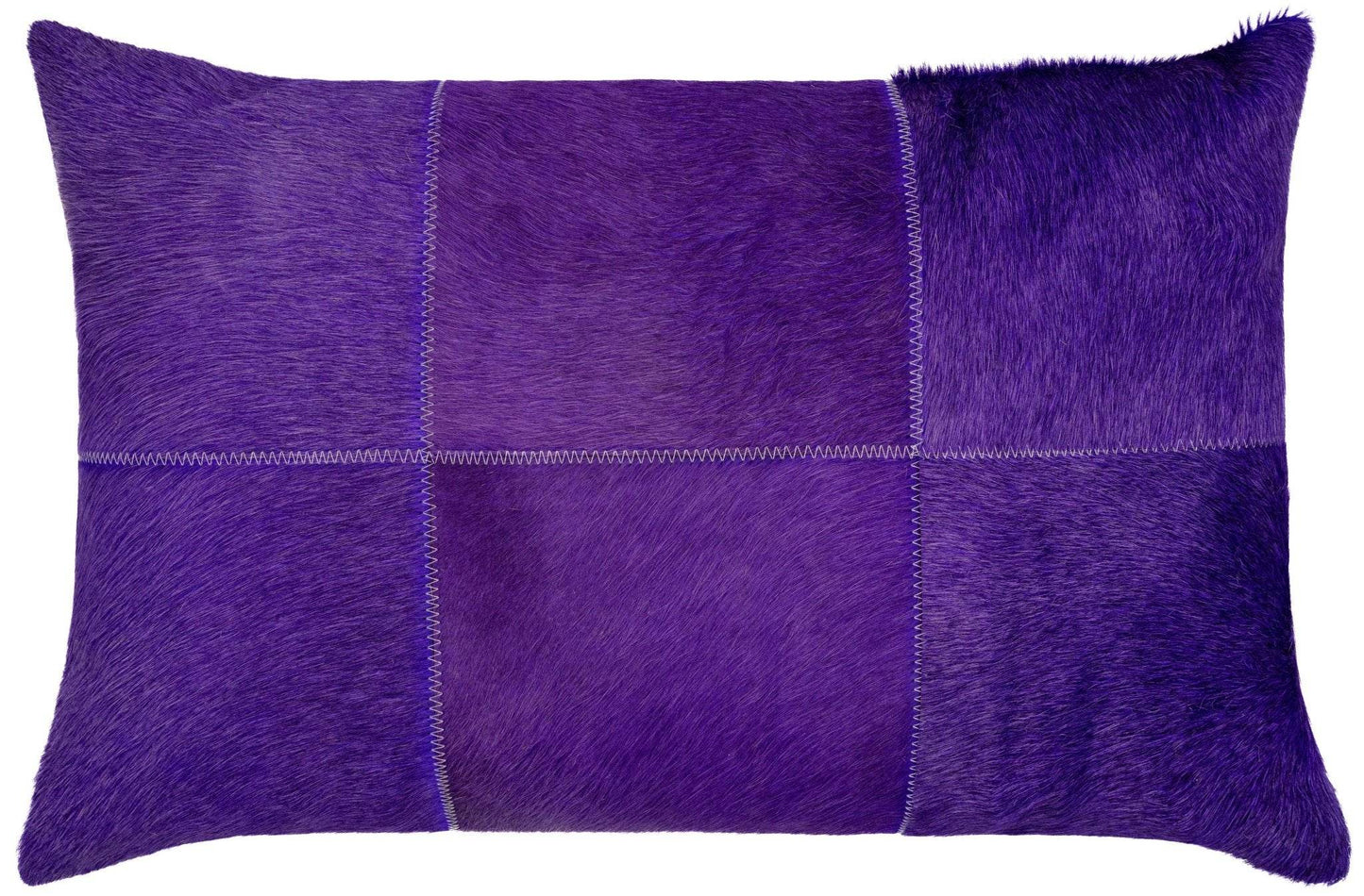 Canvello Genuine Cowhide Leather Decorative Throw Pillows - Handmade Patchwork Boho Accent Pillows For Sofa, Couch, Bed, Chair - Western Southwestern Farmhouse Pillow Covers With Feather Down Insert Included) - Loft&Timber