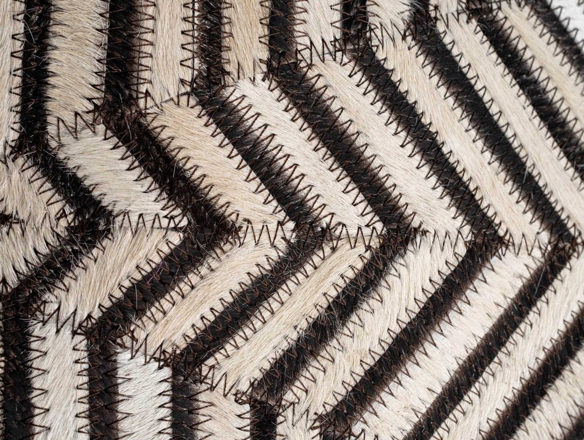 Canvello Genuine Cowhide Leather Decorative Throw Pillows - Handmade Patchwork Boho Accent Pillows For Sofa, Couch, Bed, Chair - Western Southwestern Farmhouse Pillow Covers With Feather Down Insert Included - Loft&Timber