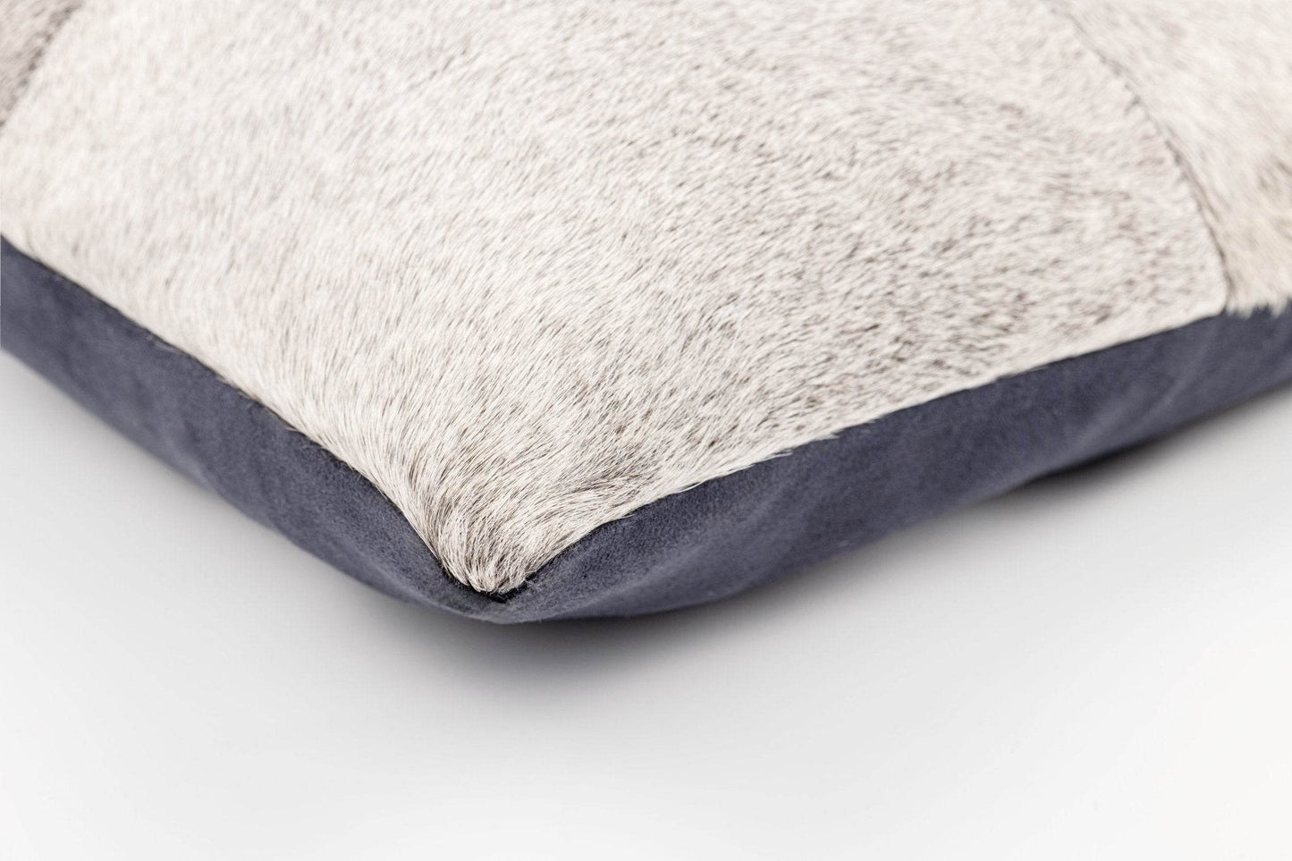 Canvello Genuine Cowhide Leather Decorative Throw Pillows - Handmade Patchwork Boho Accent Pillows For Sofa, Couch, Bed, Chair - Western Southwestern Farmhouse Pillow Covers With Feather Down Insert Included - Loft&Timber