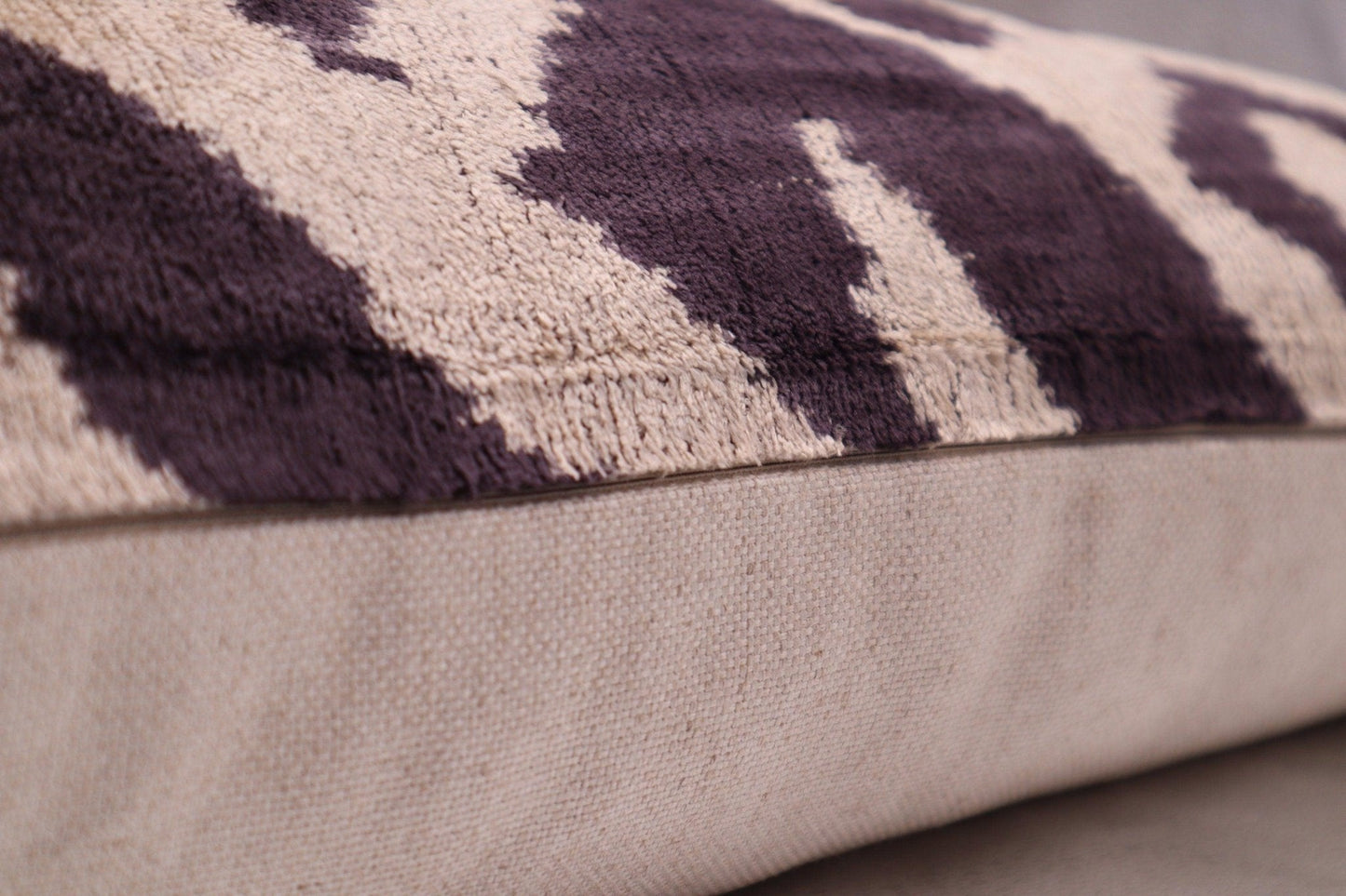 Canvello Handmade Decorative Black White Down Feather Pillow - 16"X24" - Loft&Timber