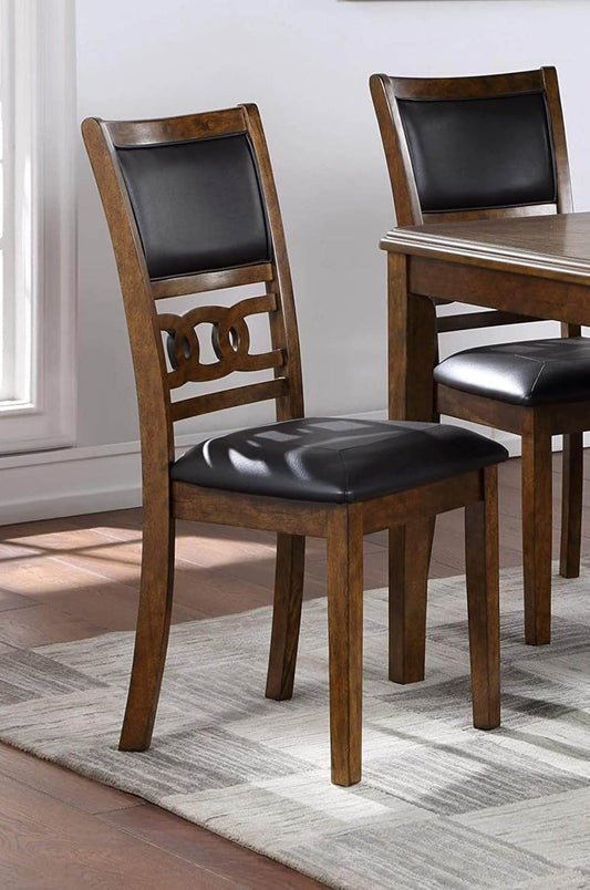 Gia Dining Chairs, Set of 2, Brown - Loft&Timber