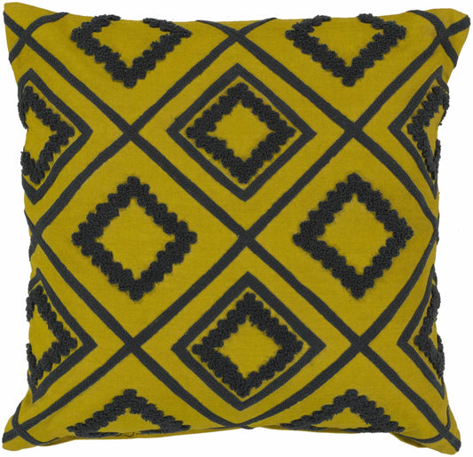 Craig Yellow Throw Pillow - Clearance - Loft&Timber