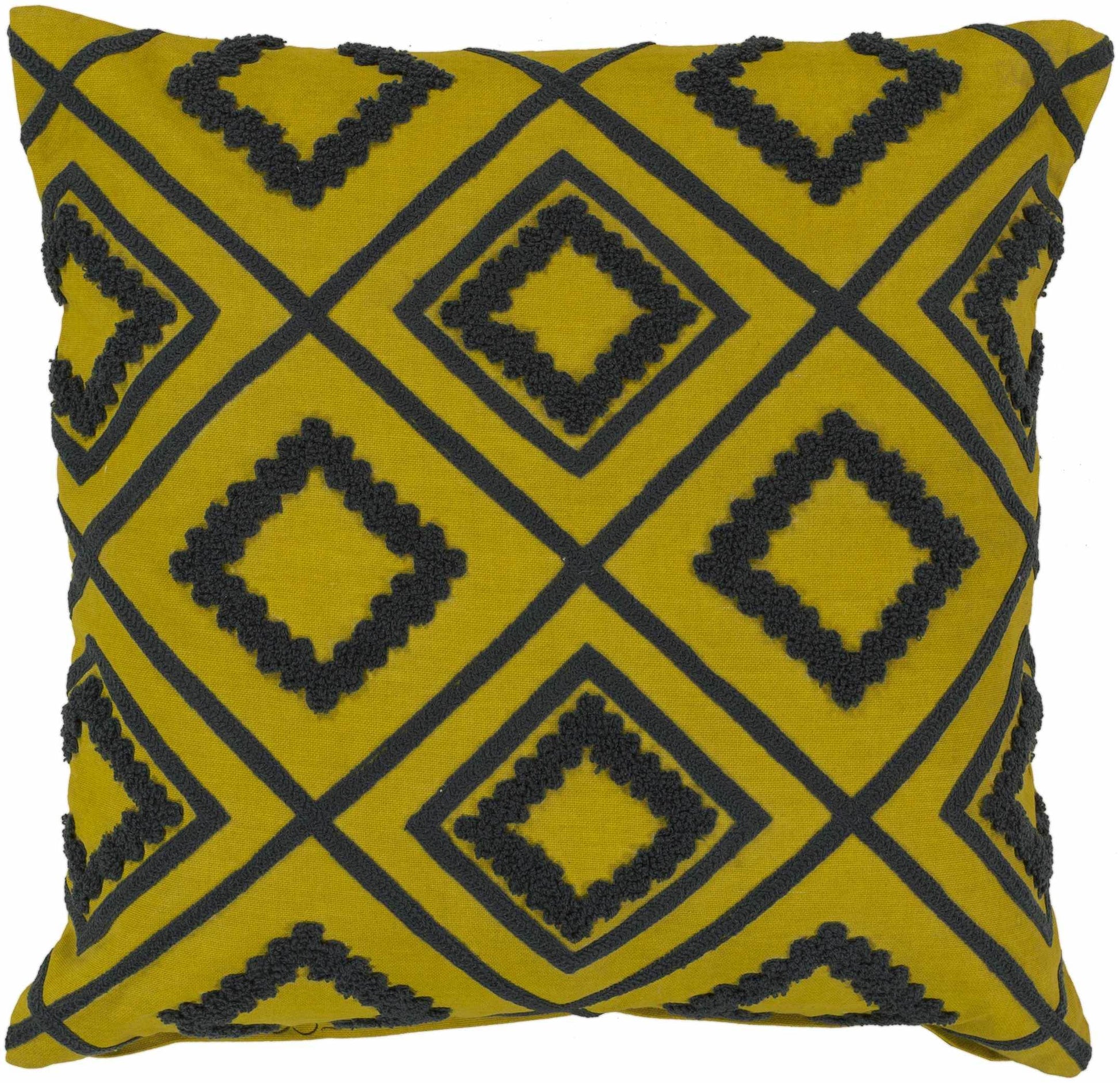 Craig Yellow Throw Pillow - Clearance - Loft&Timber