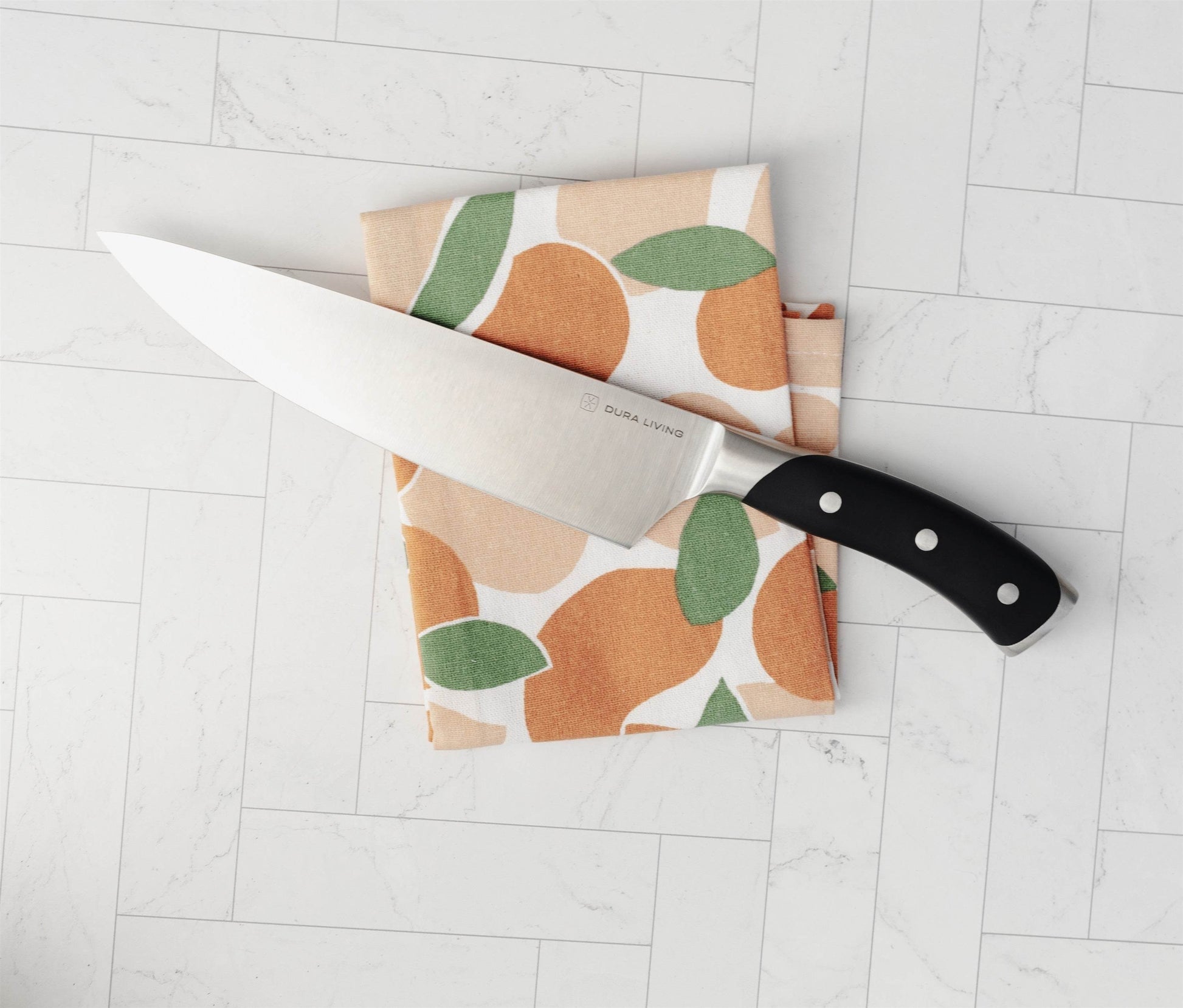 Elite 8 inch Chef Knife - Black - Loft&Timber