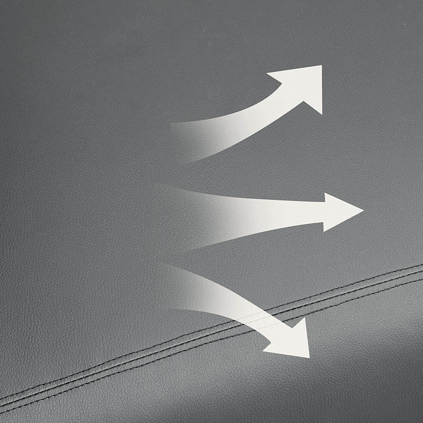 Padded Seat Recliner Chair Set of 2, Grey - Loft&Timber