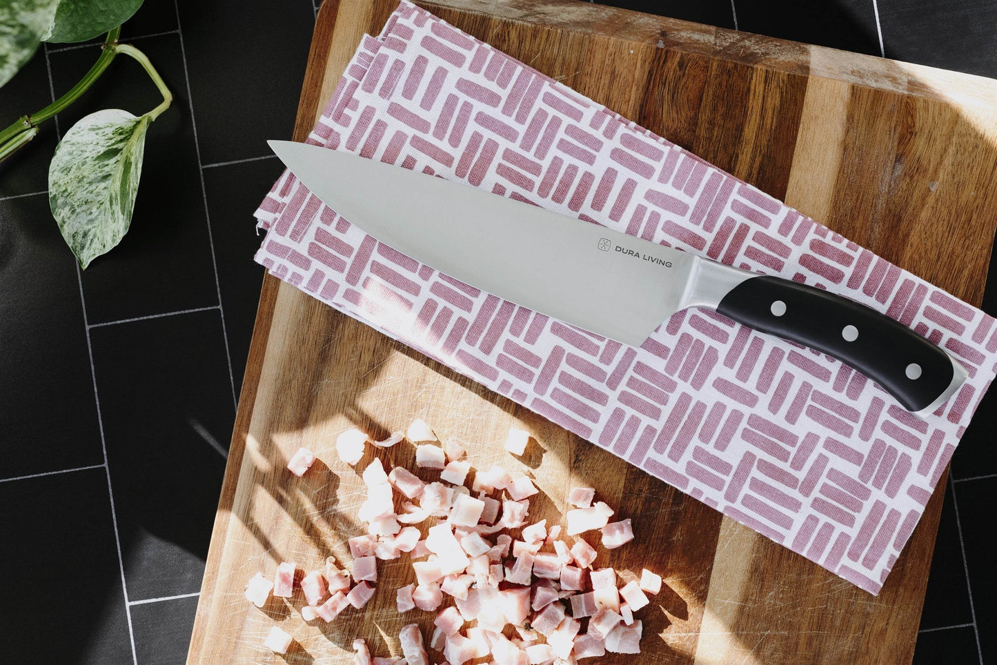 Elite 8 inch Chef Knife - Black - Loft&Timber