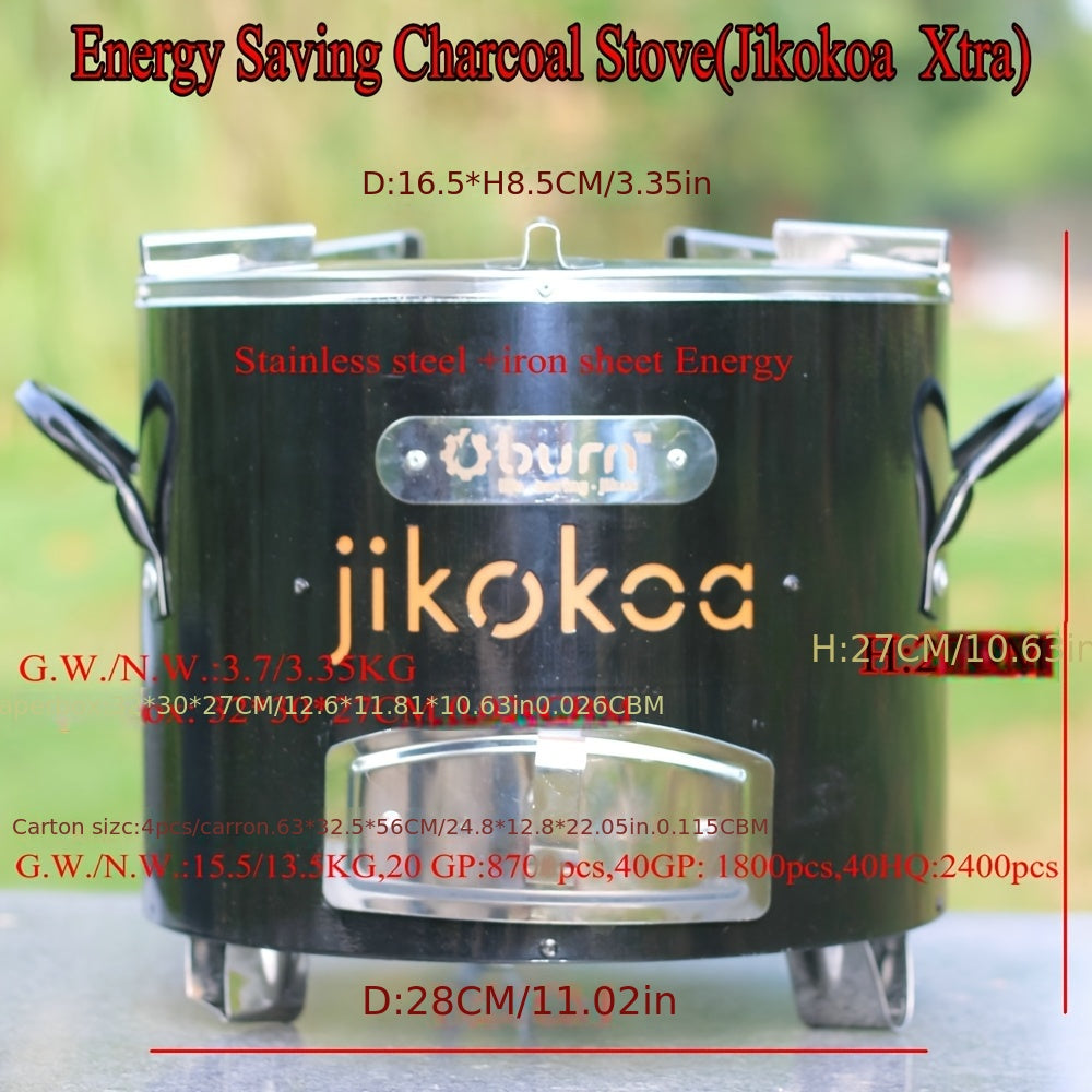 Charcoal Fire Pit Stainless Steel Stove Outdoor-4