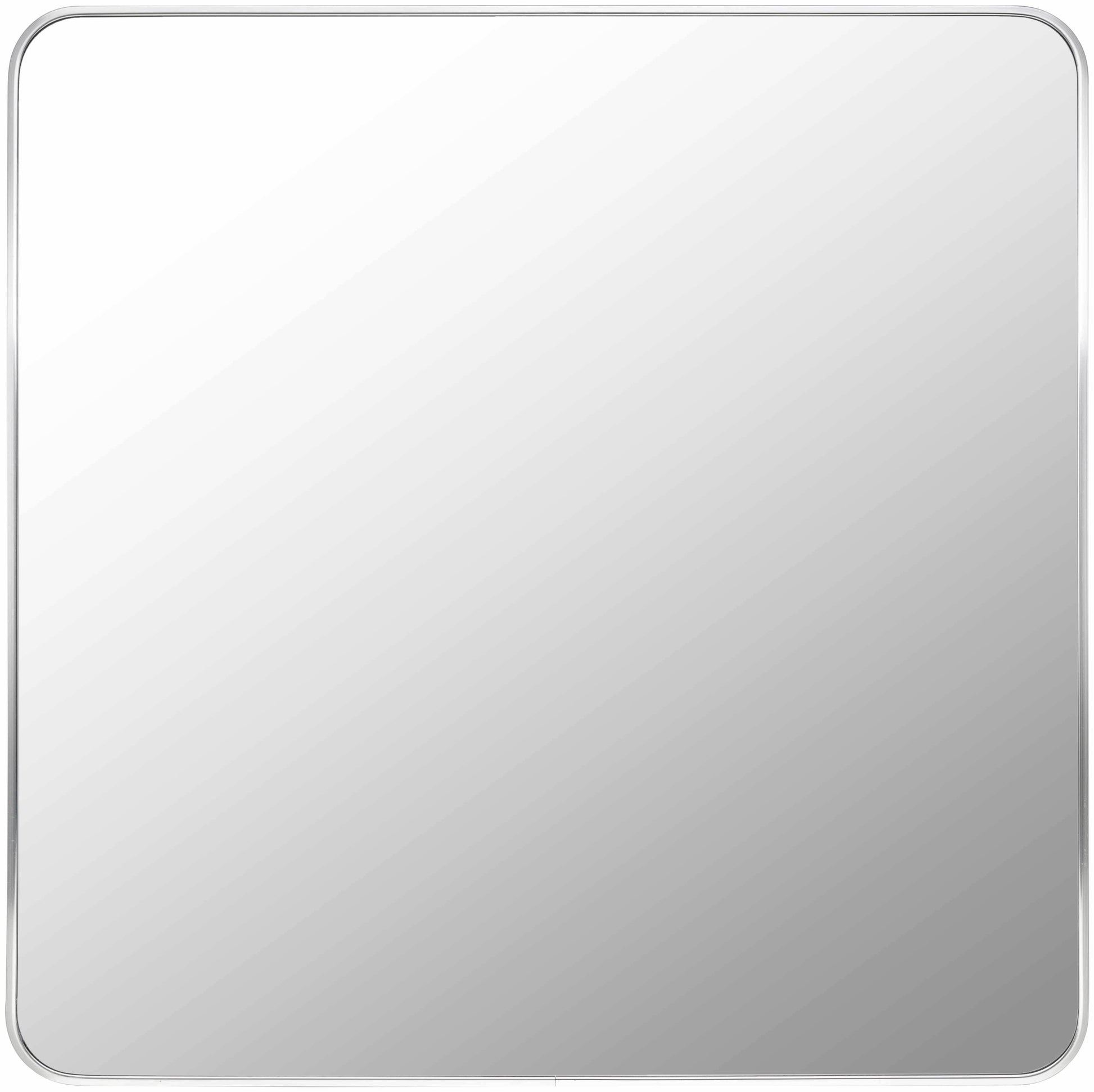 Ockenfels Modern Arched Silver Gray Wall Mirror - Loft&Timber