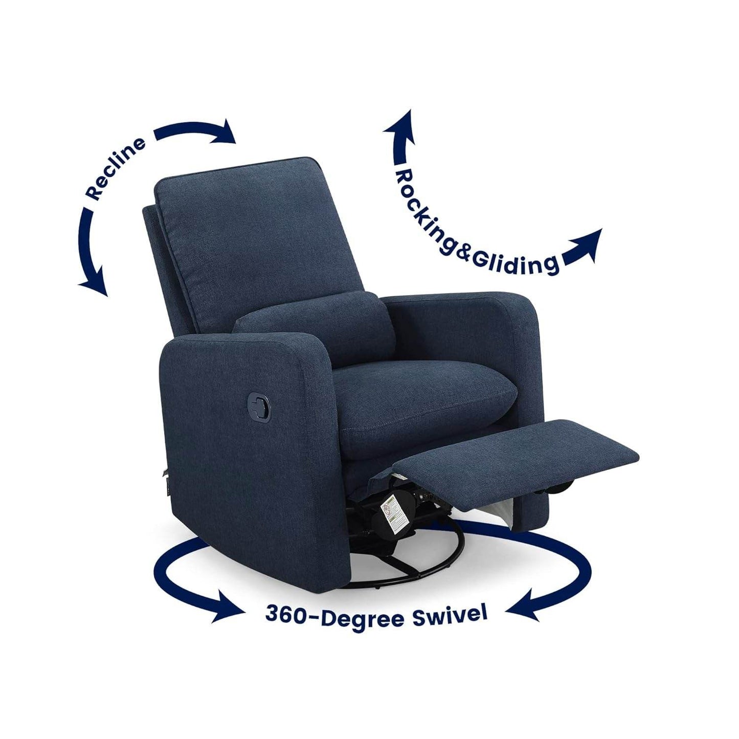 GAP Babygap Cloud Recliner with Livesmart Evolve, Sailor - Loft&Timber