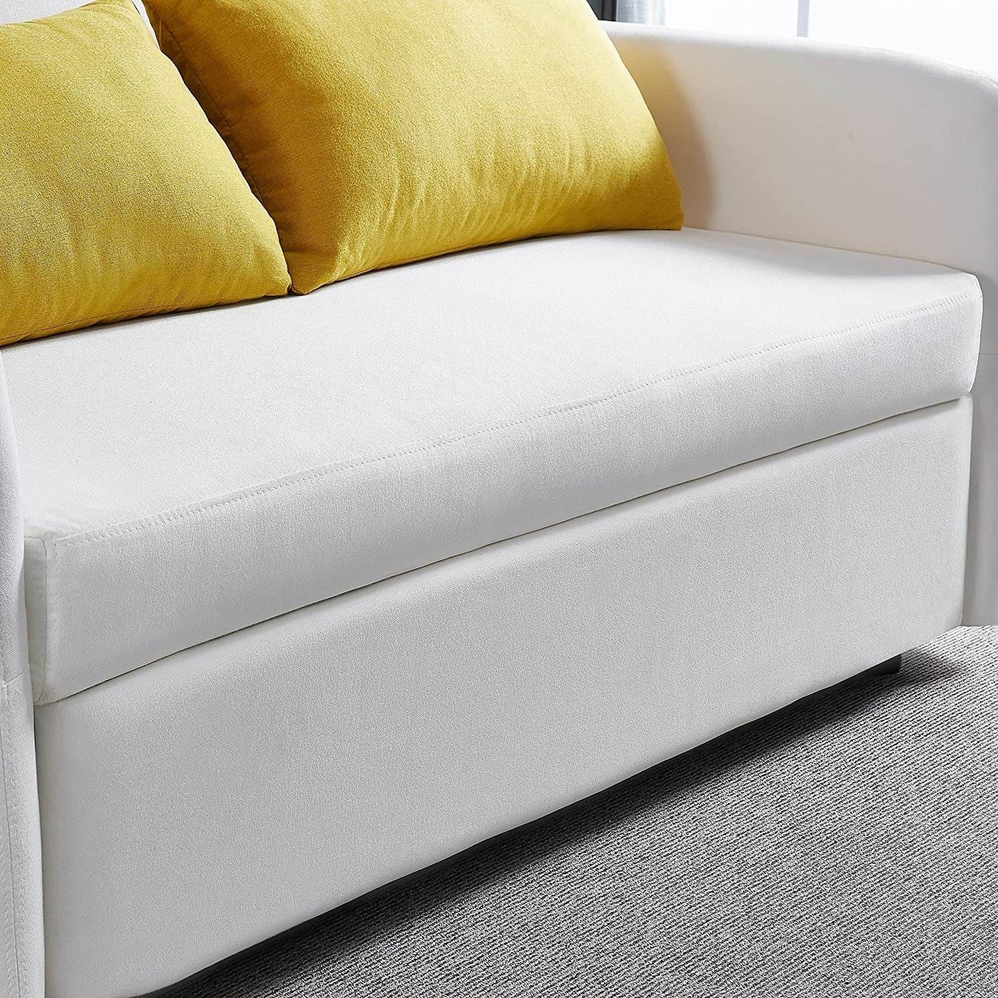 Convertible Sofa Bed with USB and Pockets - Loft&Timber