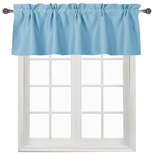 DWCN Blackout Valance Curtains for Kitchen, 1 Panel - Loft&Timber