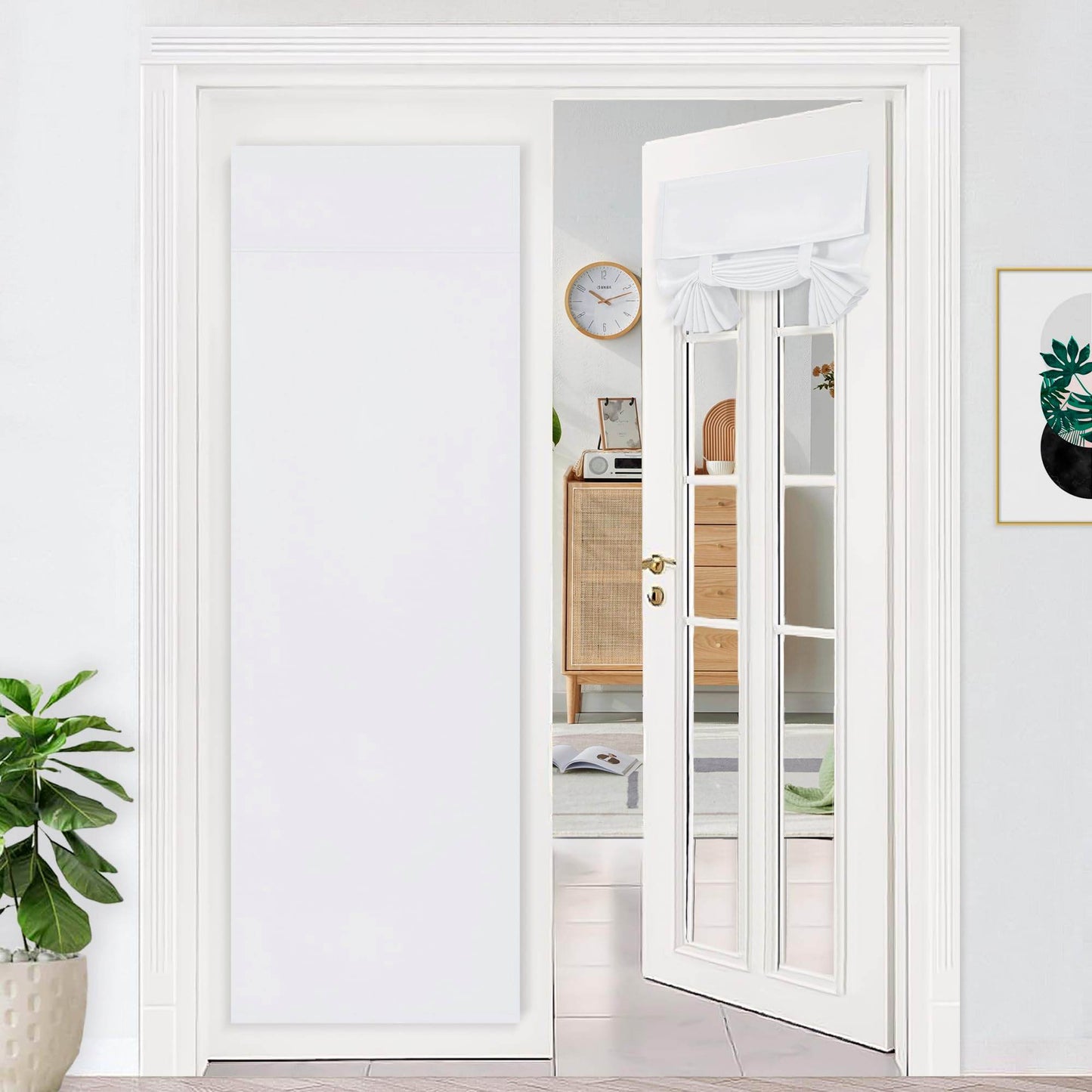 DWCN French Door Curtains, Set of 1 Panel - Loft&Timber