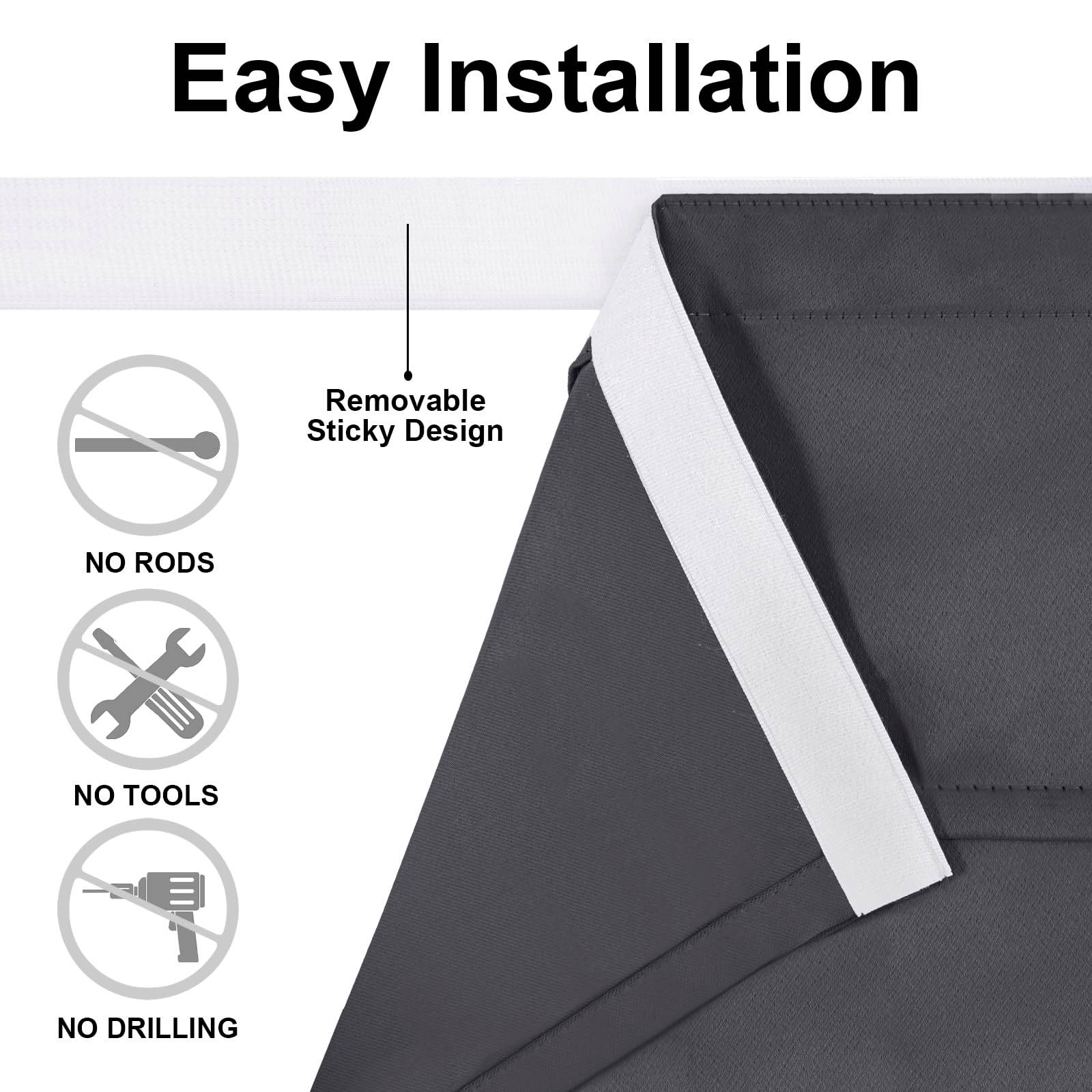 DWCN French Door Curtains, Set of 1 Panel - Loft&Timber