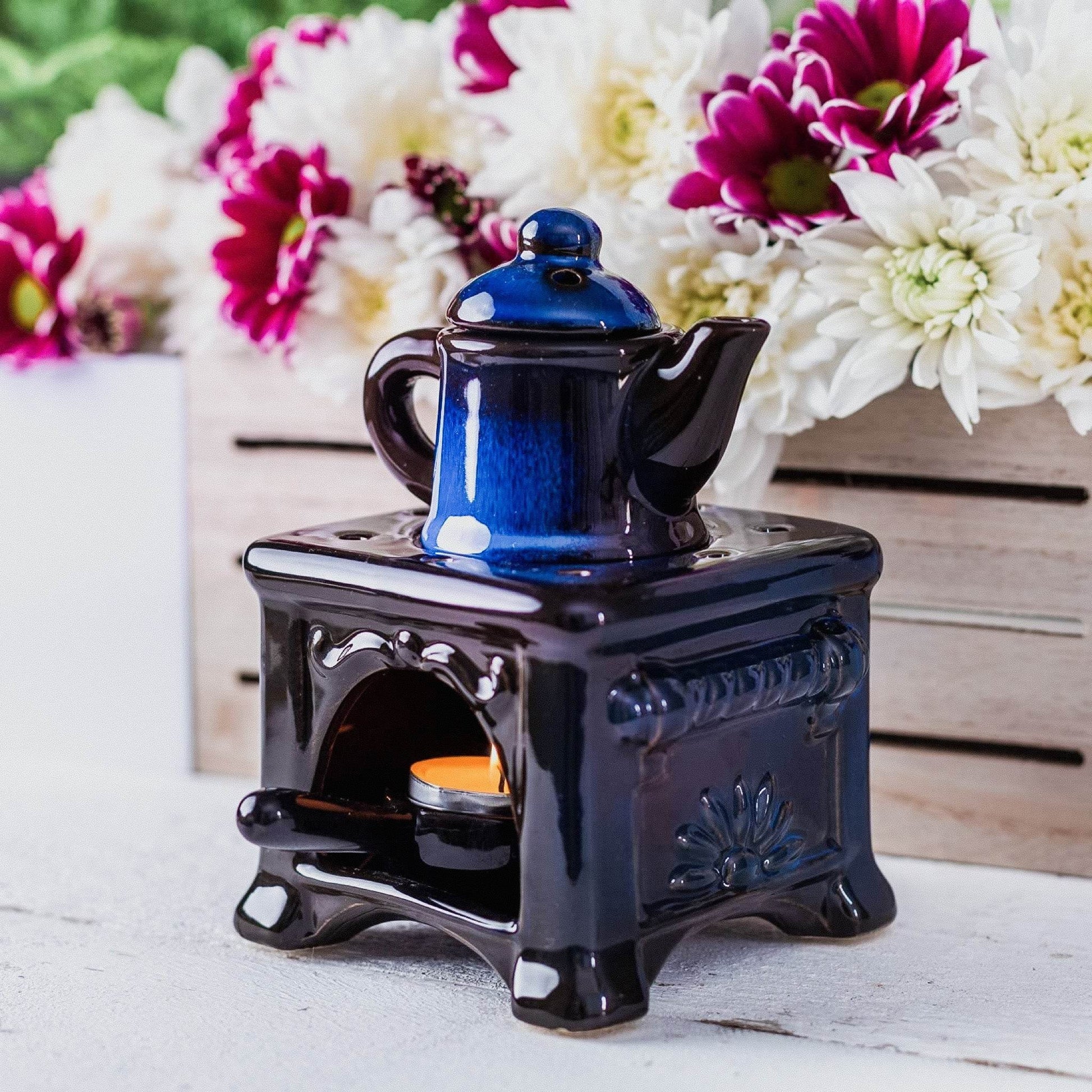 Teapot Essential Oil Wax Melt Warmer Burner - Loft&Timber