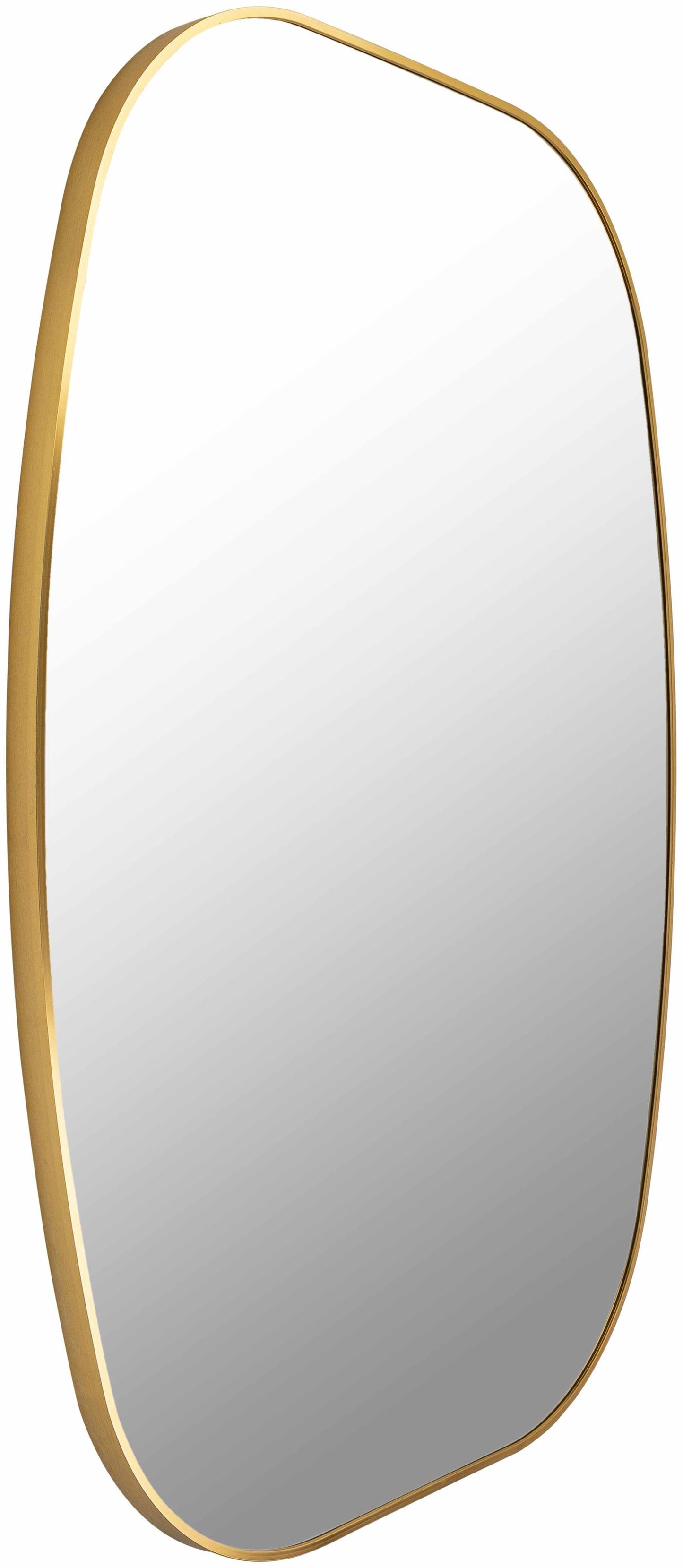 Kopparberg Gold Frame Round Mirror-4