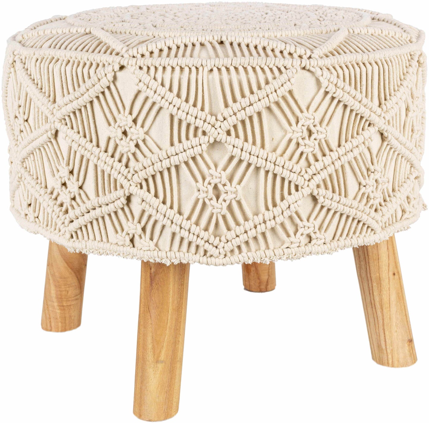 Jasaan Stool Ottoman - Loft&Timber