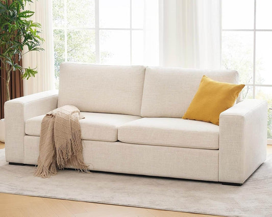 Modern 85 Inch Comfy Sofa Deep Seat Couch - Loft&Timber