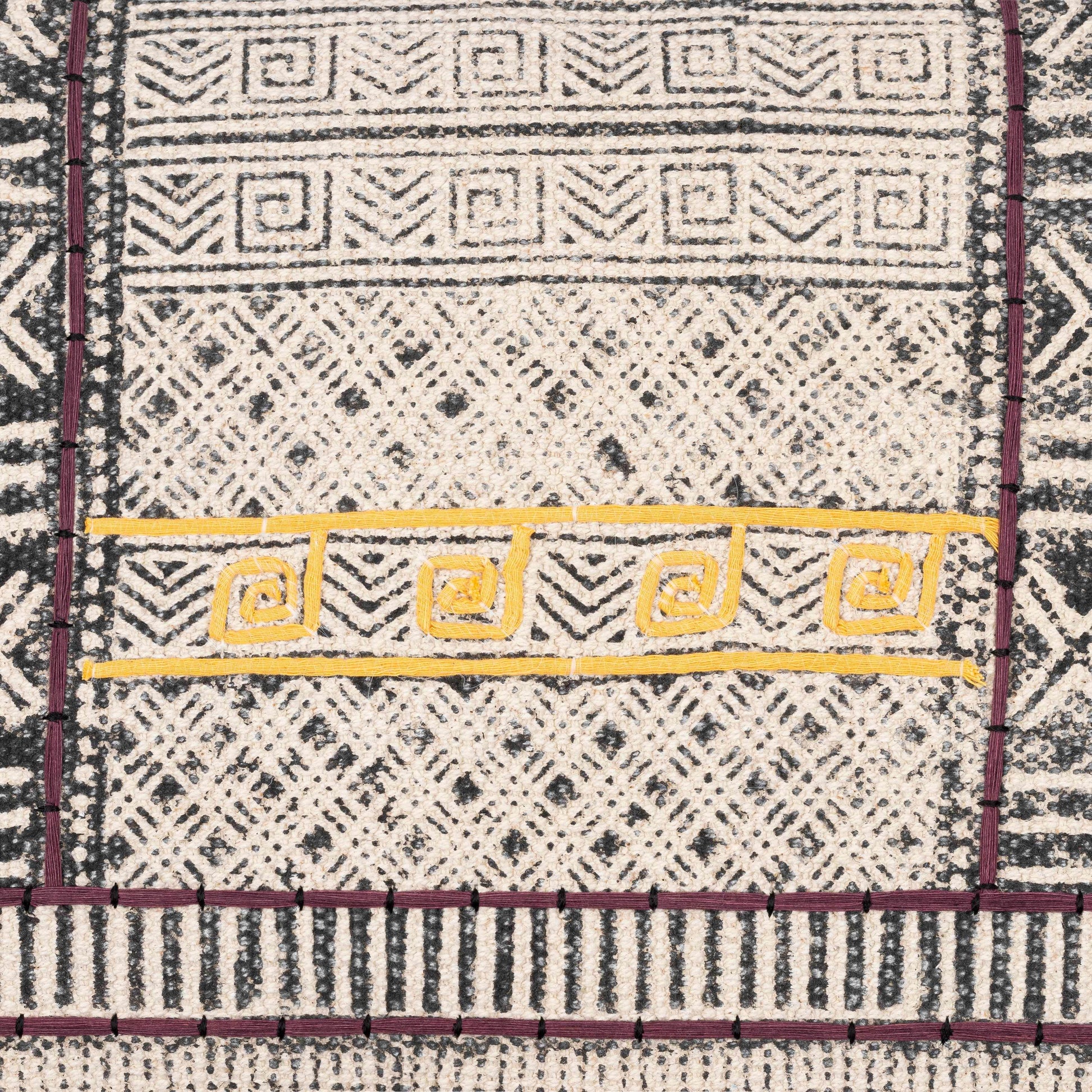 Perry Geometric Boho Lumbar Pillow - Clearance - Loft&Timber