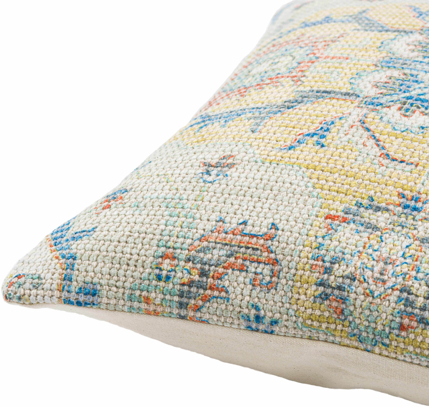 Richibucto Yellow Boho Medallion Throw Pillow - Loft&Timber