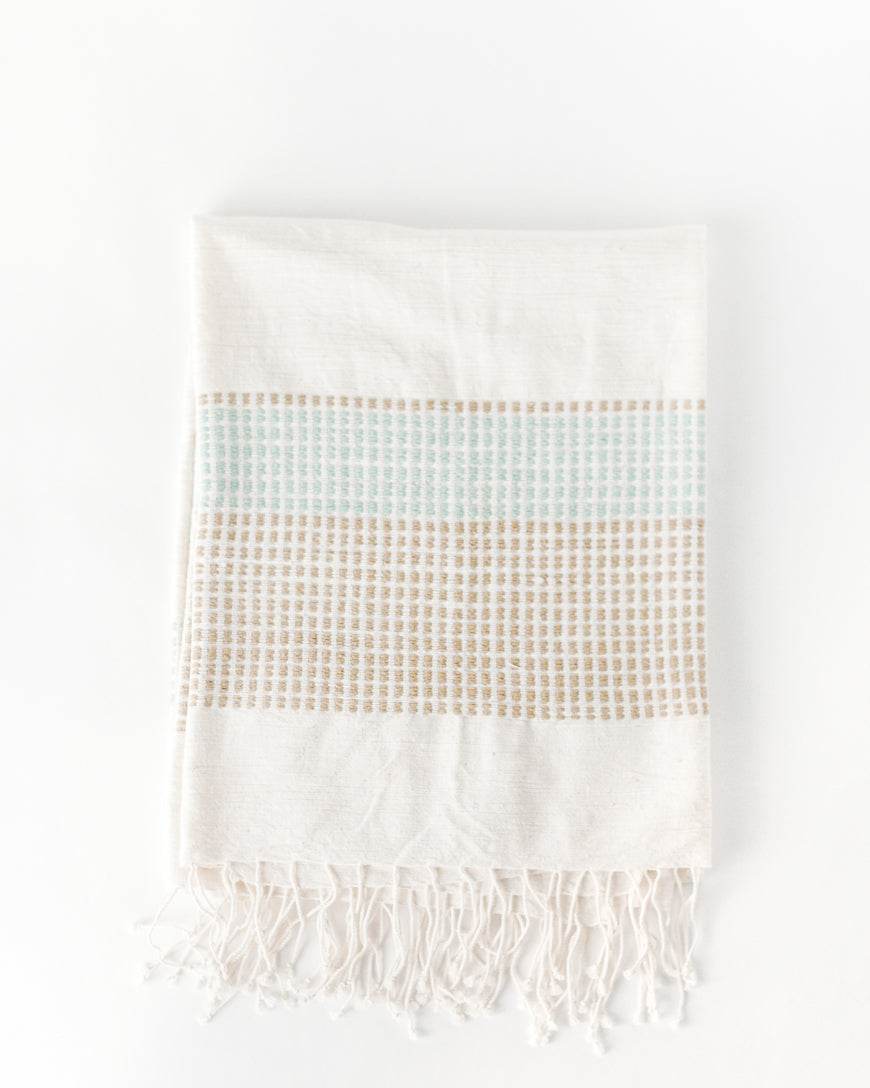 Camden Handwoven Cotton Throw Blanket - Loft&Timber