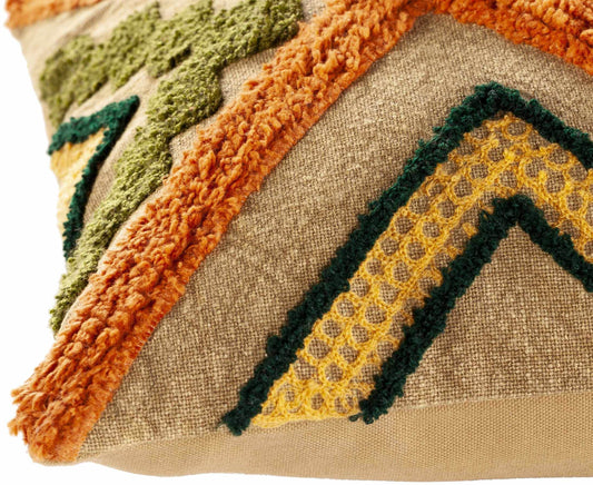 Skibbereen Boho Geometric Lumbar Pillow - Loft&Timber