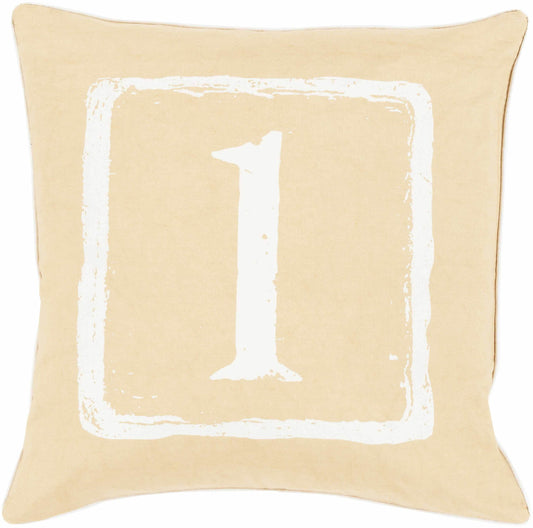 Taigum Number 1 Throw Pillow - Clearance - Loft&Timber